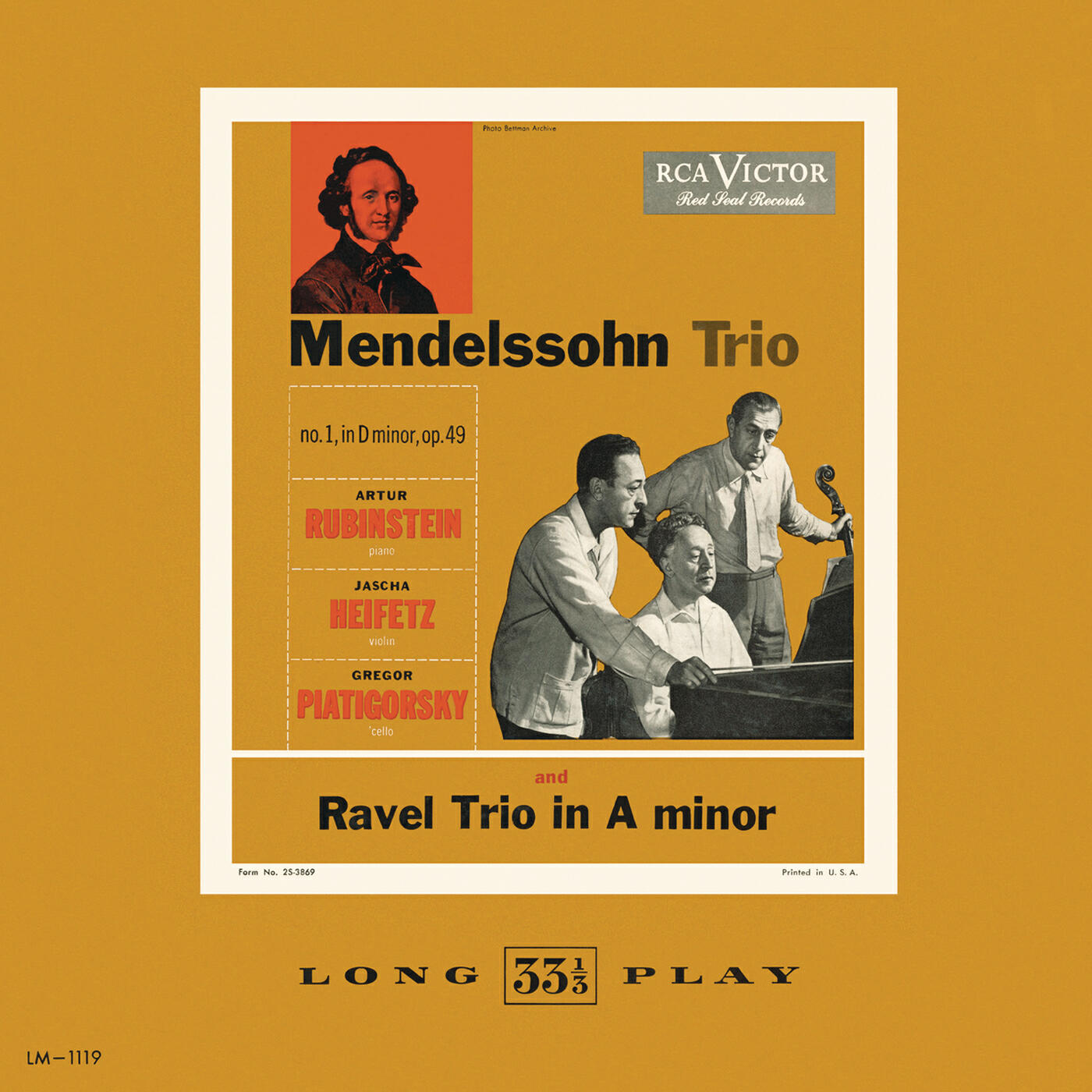 Gregor Piatigorsky - Piano Trio in D Minor, Op. 49: I. Molto Allegro agitato