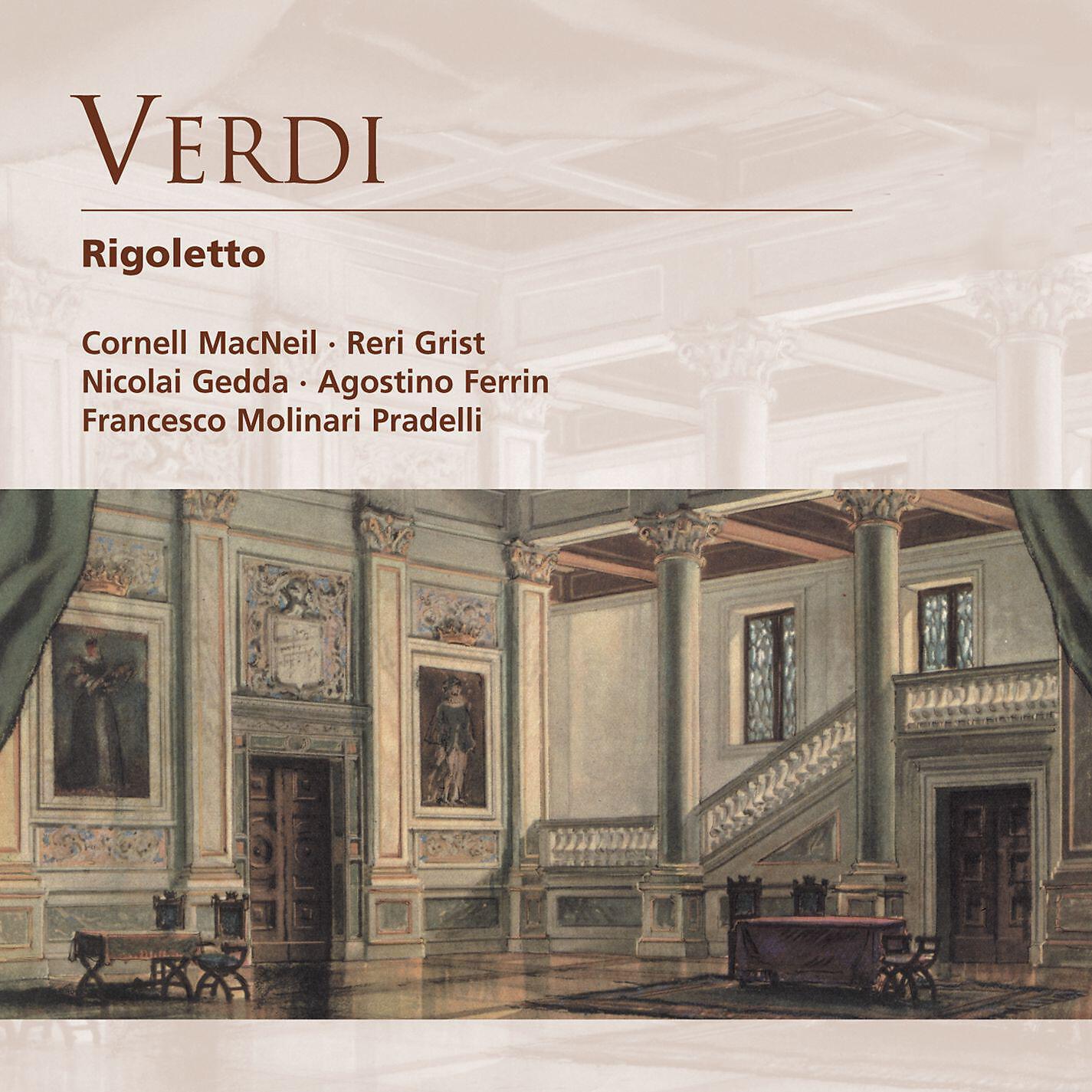Francesco Molinari Pradelli - Rigoletto [Act I]: Giovanna, ho dei rimorsi (Gilda, Giovanna, Duke)