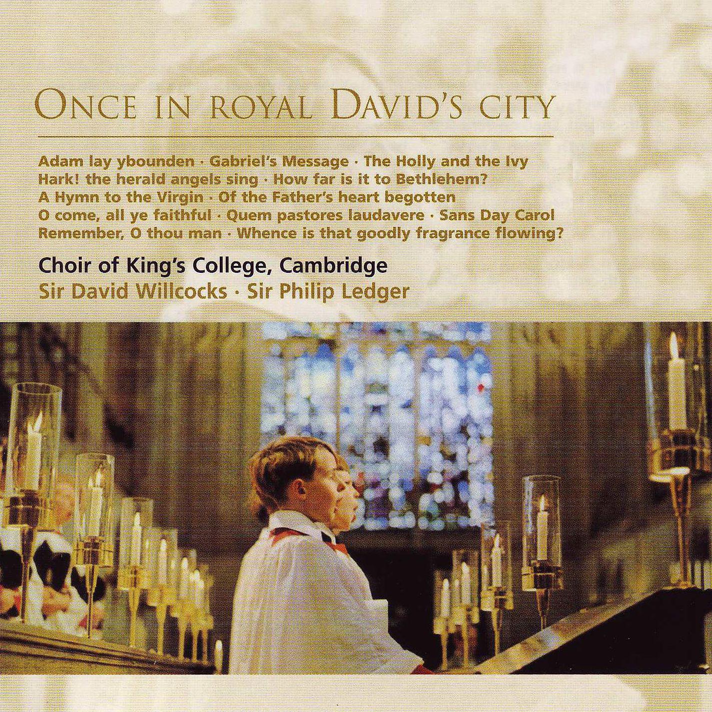 Постер альбома Once in royal David's city