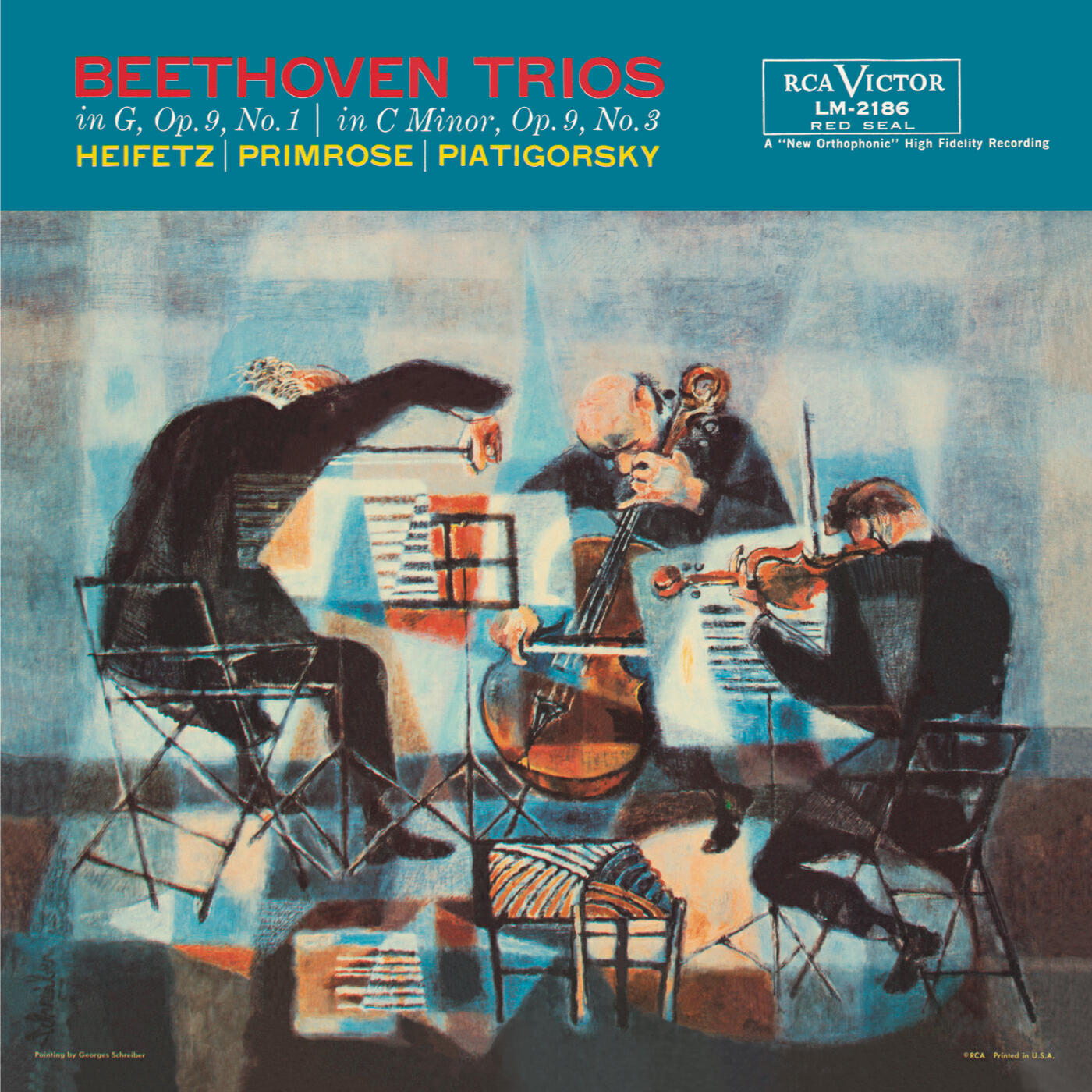 Gregor Piatigorsky - String Trio No. 3 in C Minor, Op. 9: I. Allegro con spirito