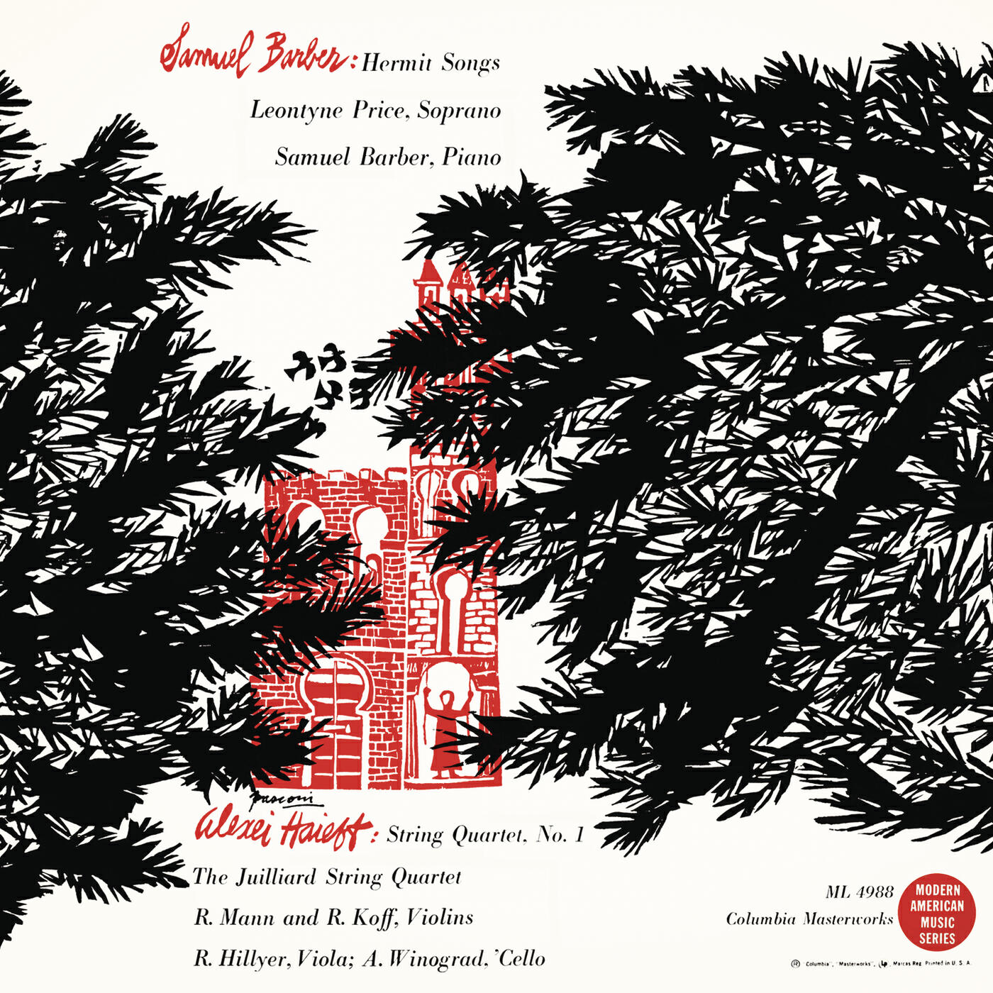 Leontyne Price - Hermit Songs, Op. 29: No. 8, The Monk and His Cat