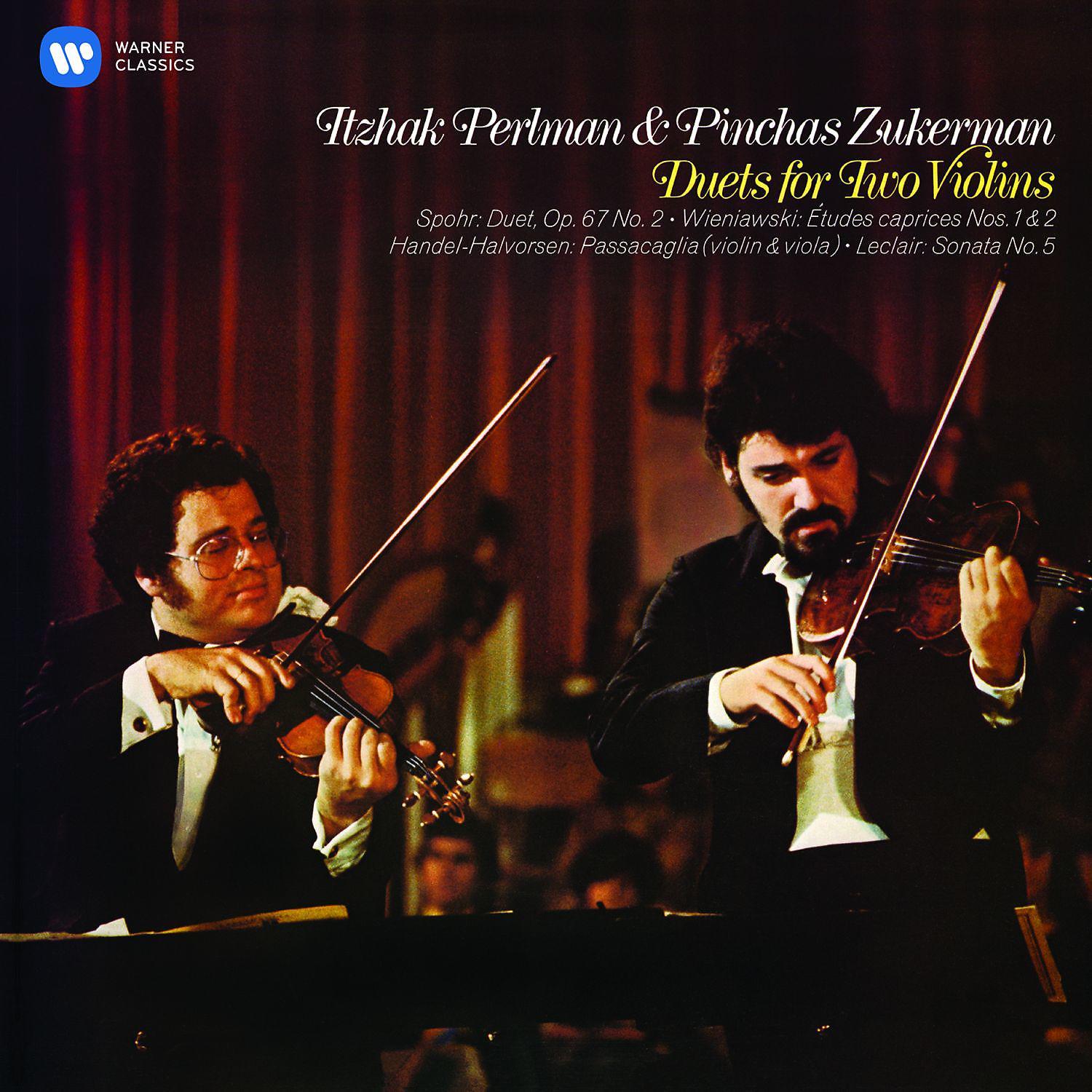 Постер альбома Perlman & Zukerman - Duets for Two Violins