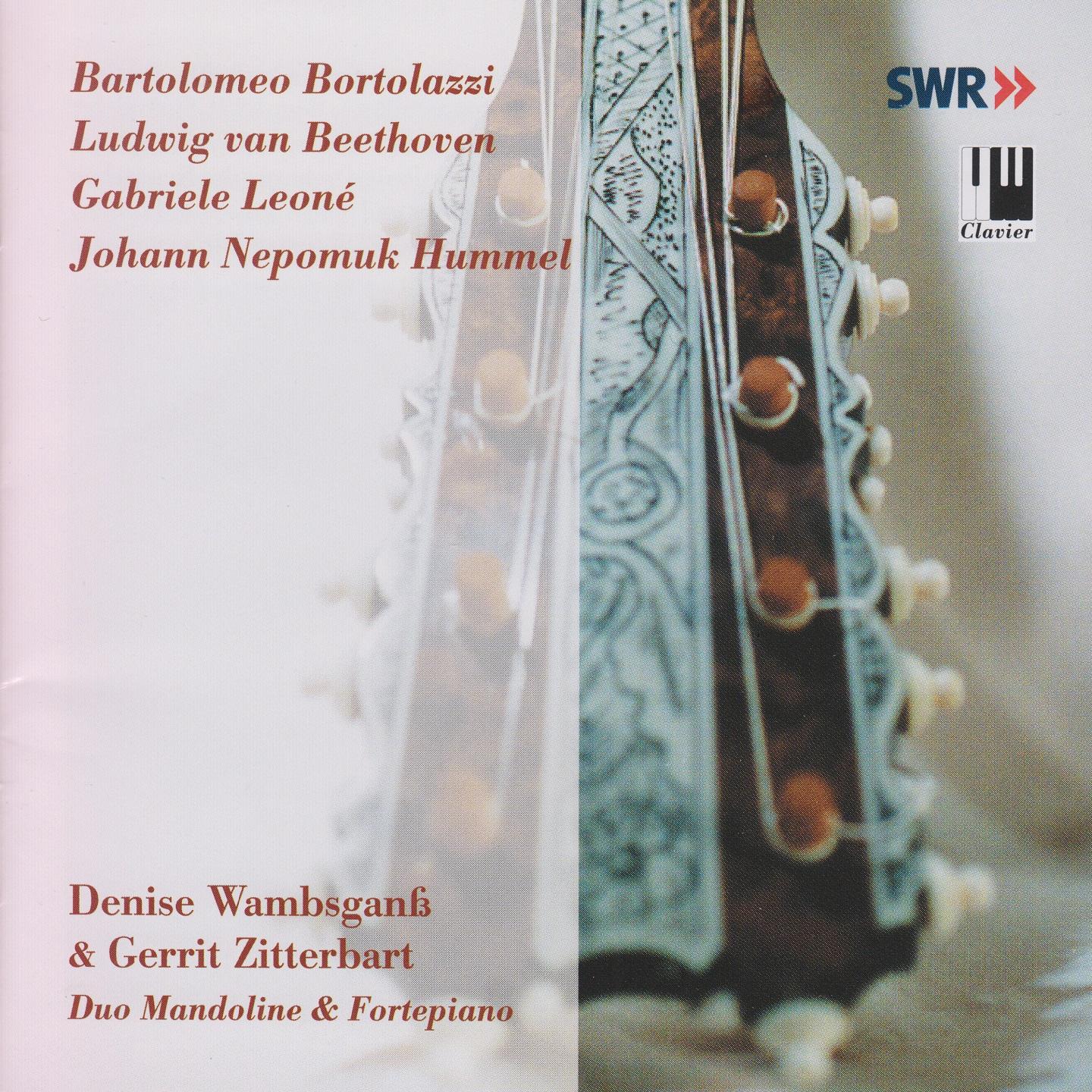 Постер альбома Bortolazzi, Beethoven, Leoné, Hummel: Music for Mandolin and Piano