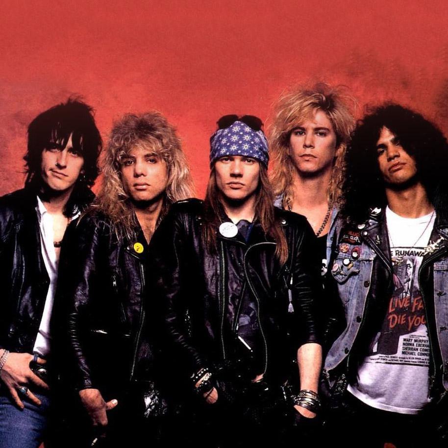 Роки з. Группа Guns n’ Roses. Группа Guns n' Roses 1988. Guns n Roses фото группы. Музыкальные группы 80-х зарубежные.