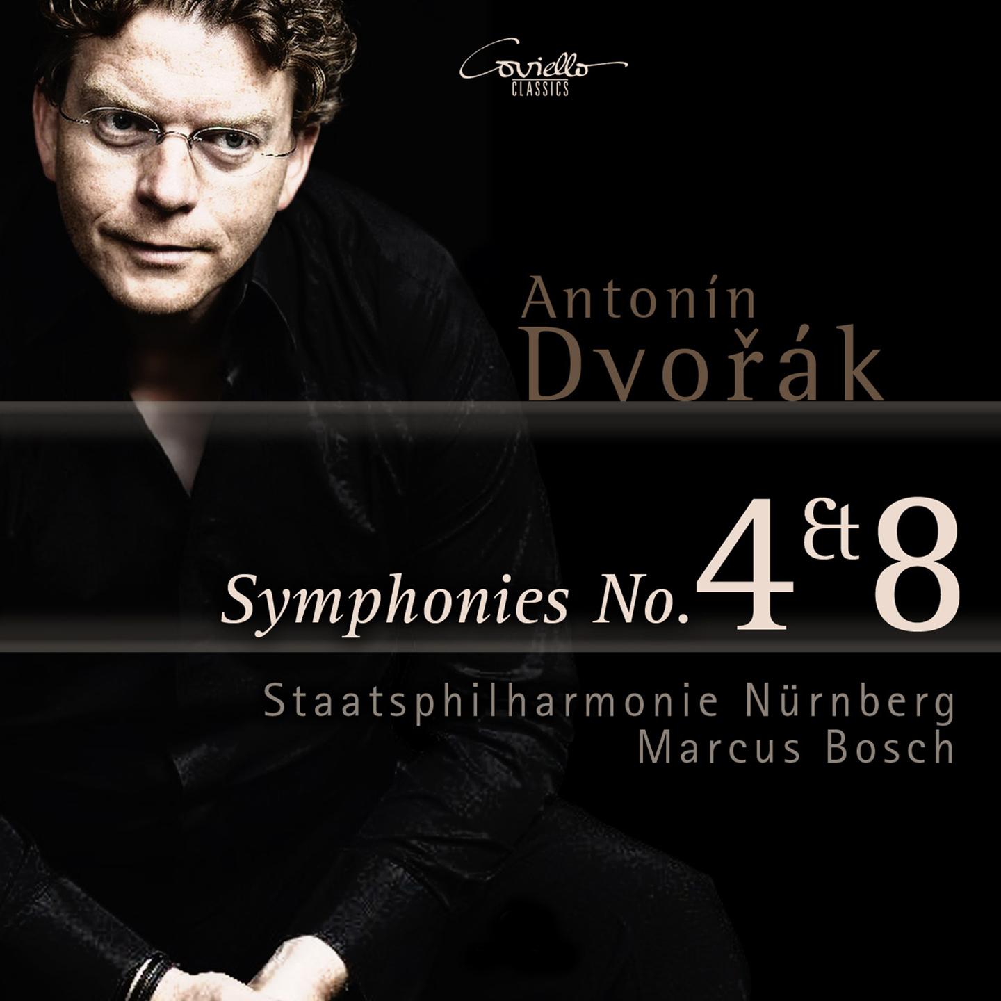 Постер альбома Dvořák: Symphony No. 4, Op. 13 & Symphony No. 8, Op. 88