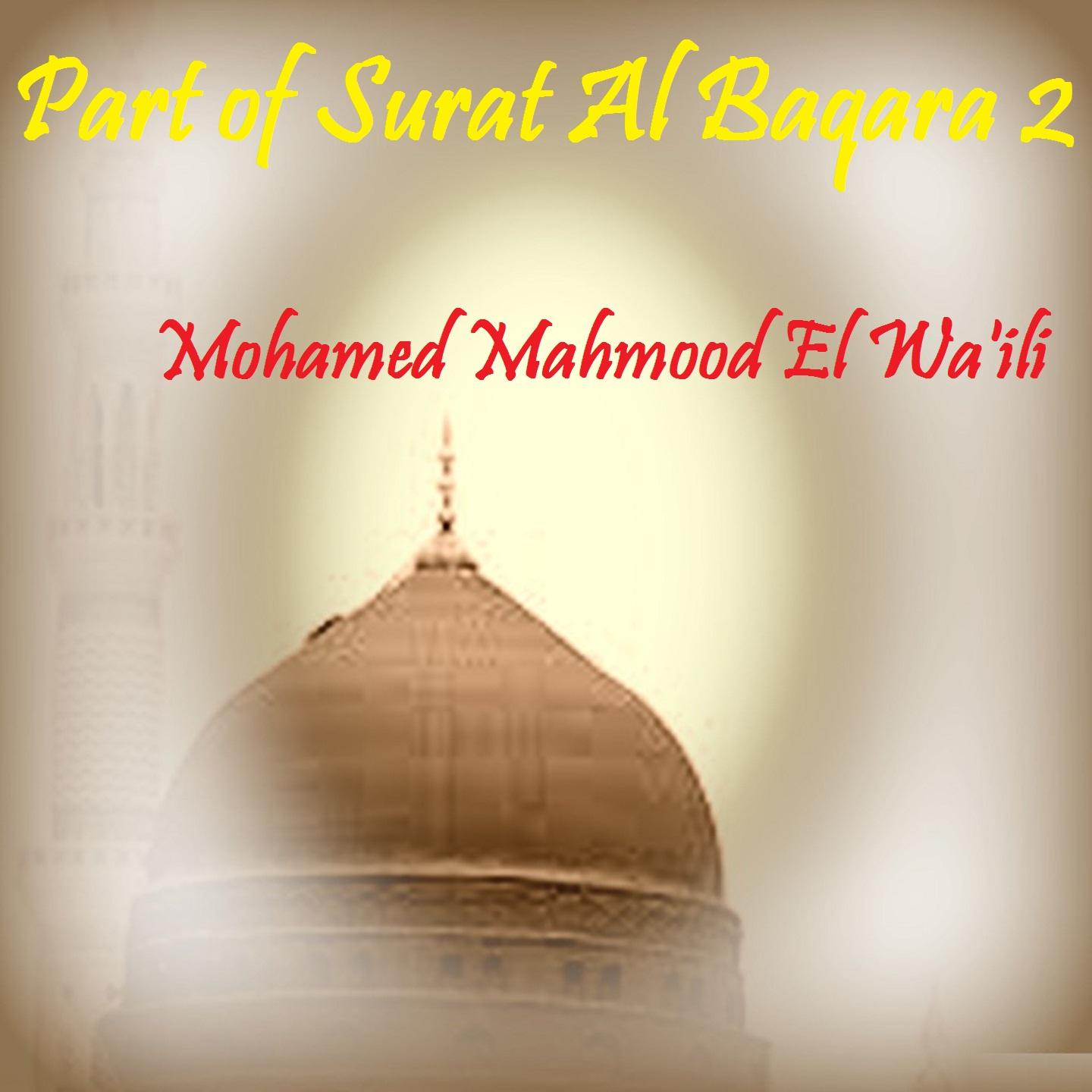 Постер альбома Part of Surat Al Baqara 2