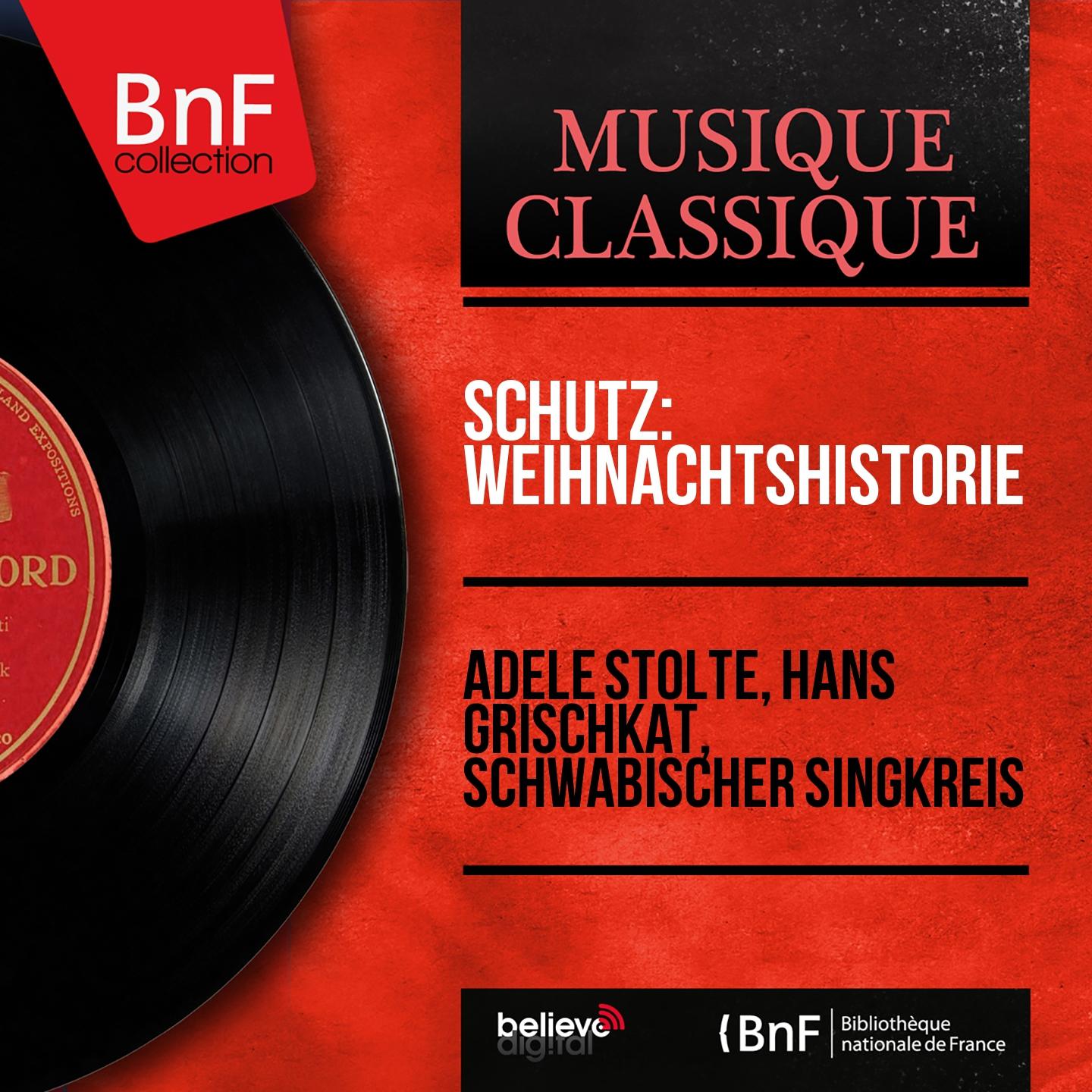 Постер альбома Schütz: Weihnachtshistorie (Mono Version)