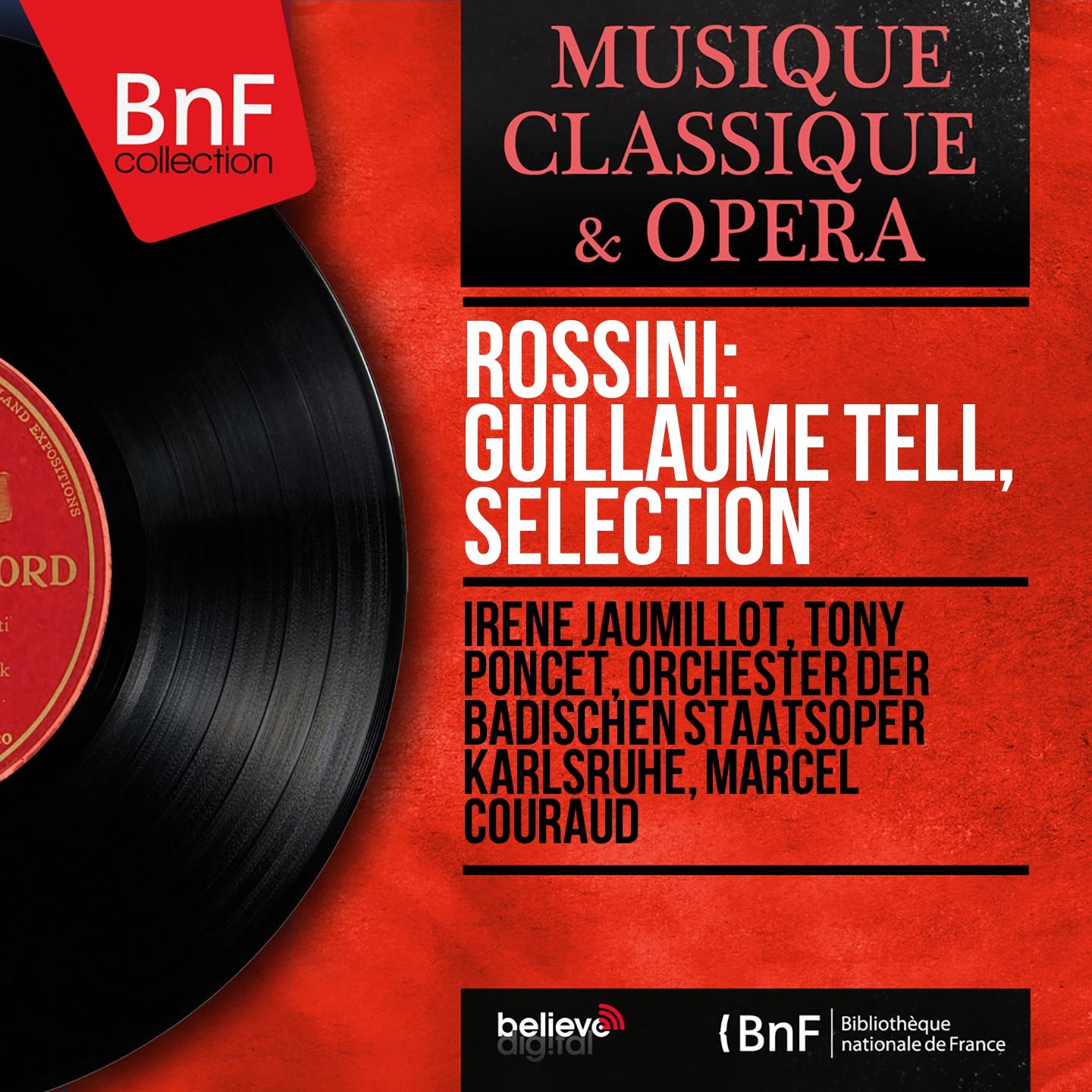 Постер альбома Rossini: Guillaume Tell, sélection (Mono Version)
