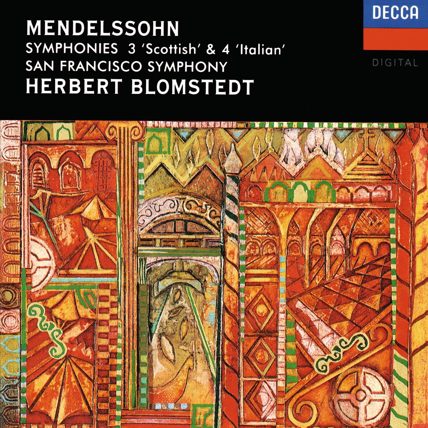 Постер альбома Mendelssohn: Symphonies Nos. 3 & 4