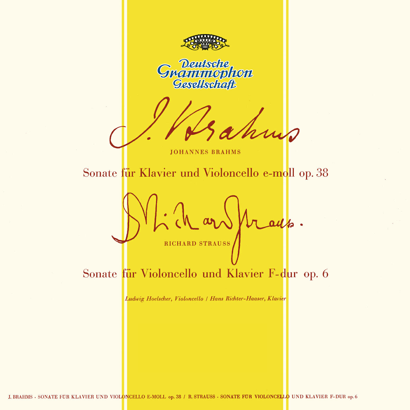 Ludwig Hoelscher - Grieg: Sonata For Cello And Piano In A Minor, Op.36 - 2. Andante moto tranquillo