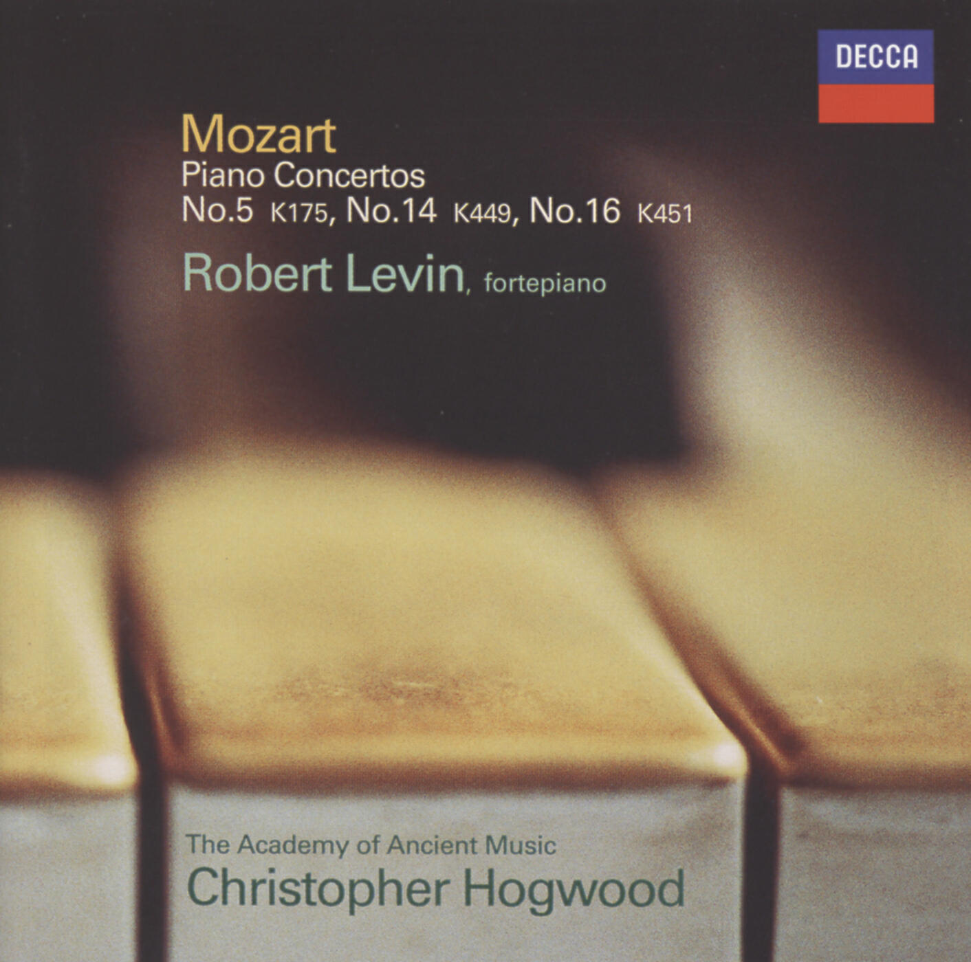 Robert Levin - Mozart: Piano Concerto No.16 in D, K.451 - 3. Rondeau (Allegro di molto)