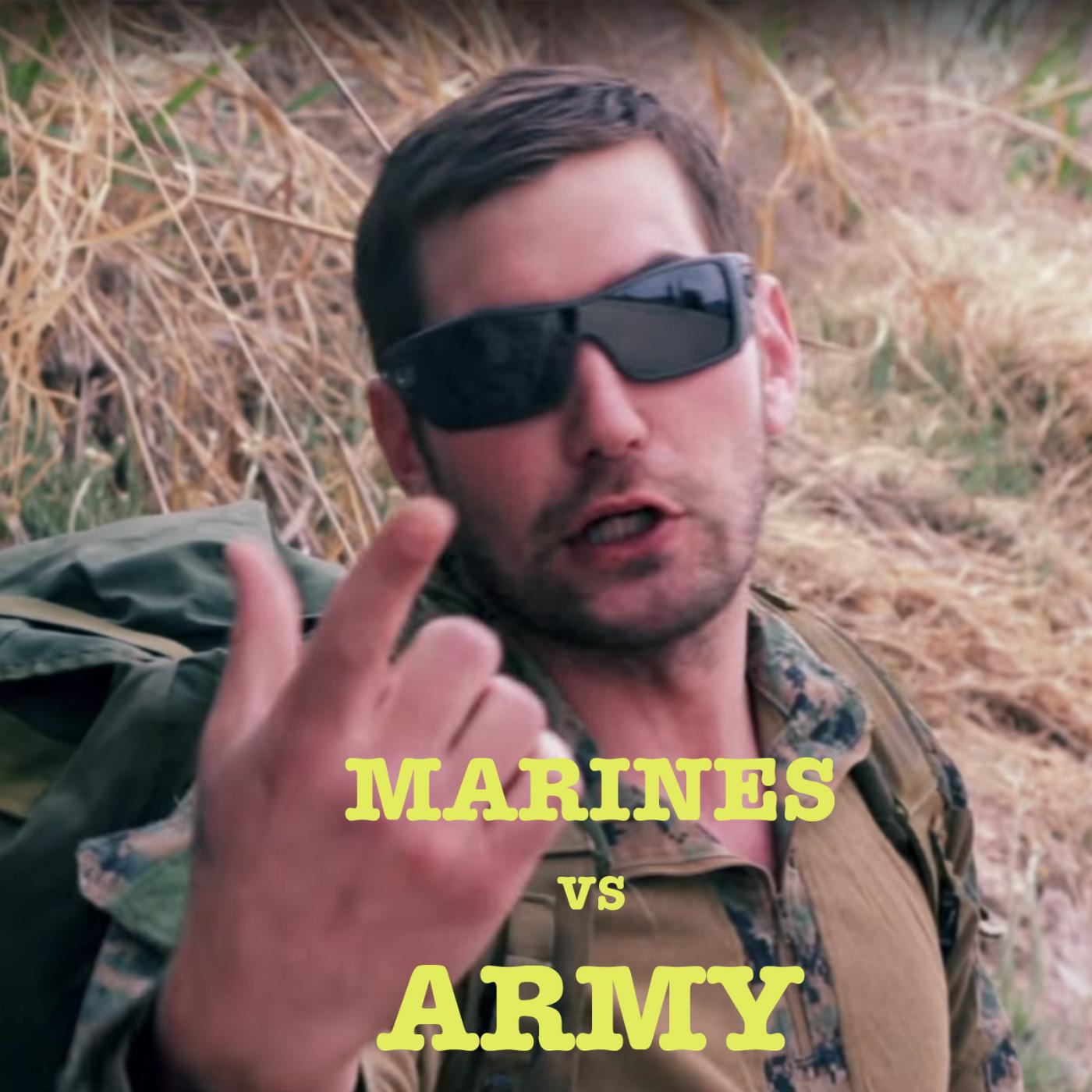 Постер альбома Marines vs Army Rap Battle (feat. Mat Best)