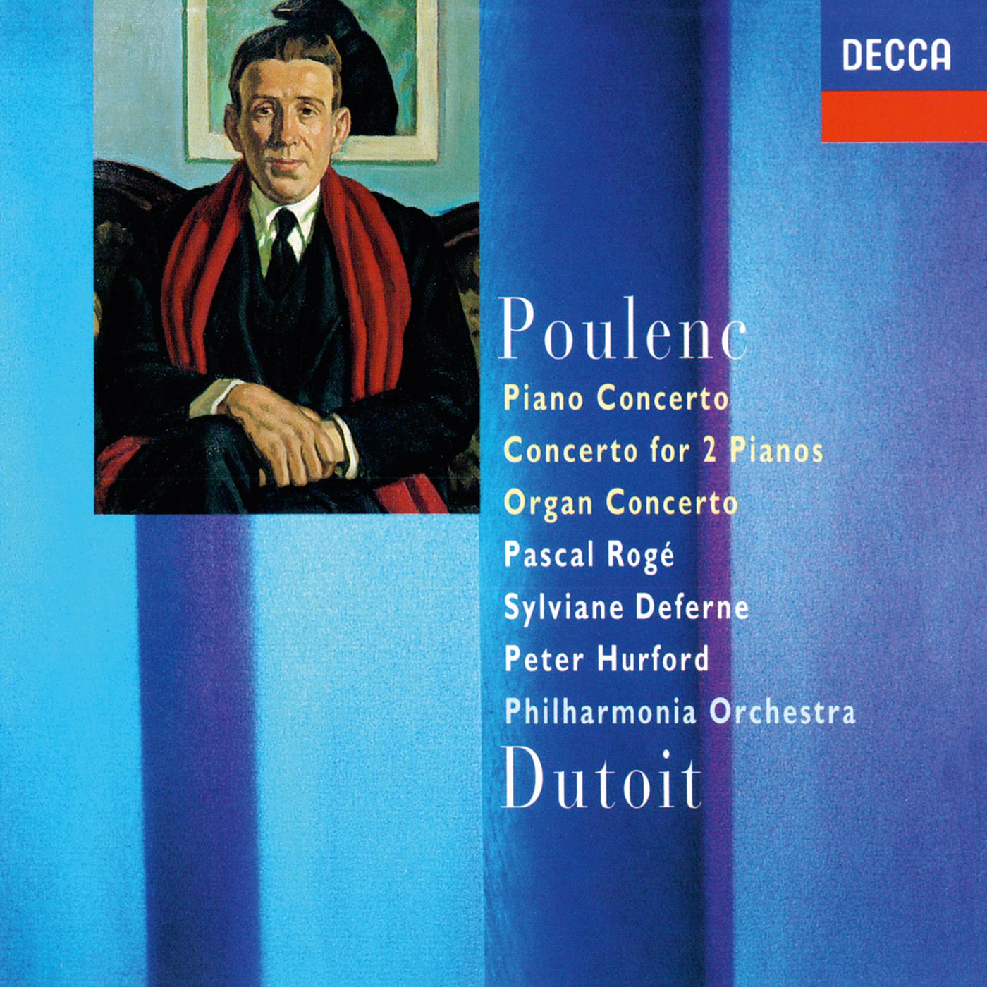 Peter Hurford - Poulenc: Concerto for Organ, Strings and Percussion in G minor, FP 93 - Andante