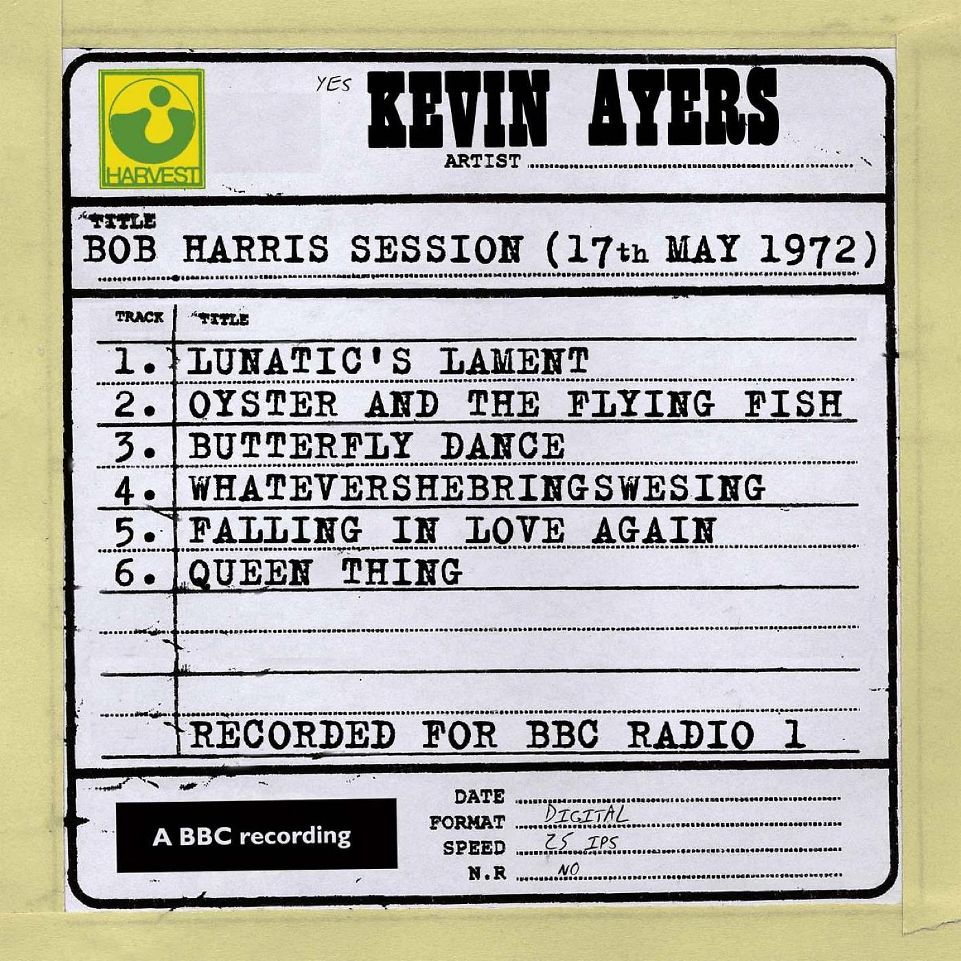 Постер альбома Bob Harris Session (17th May 1972)