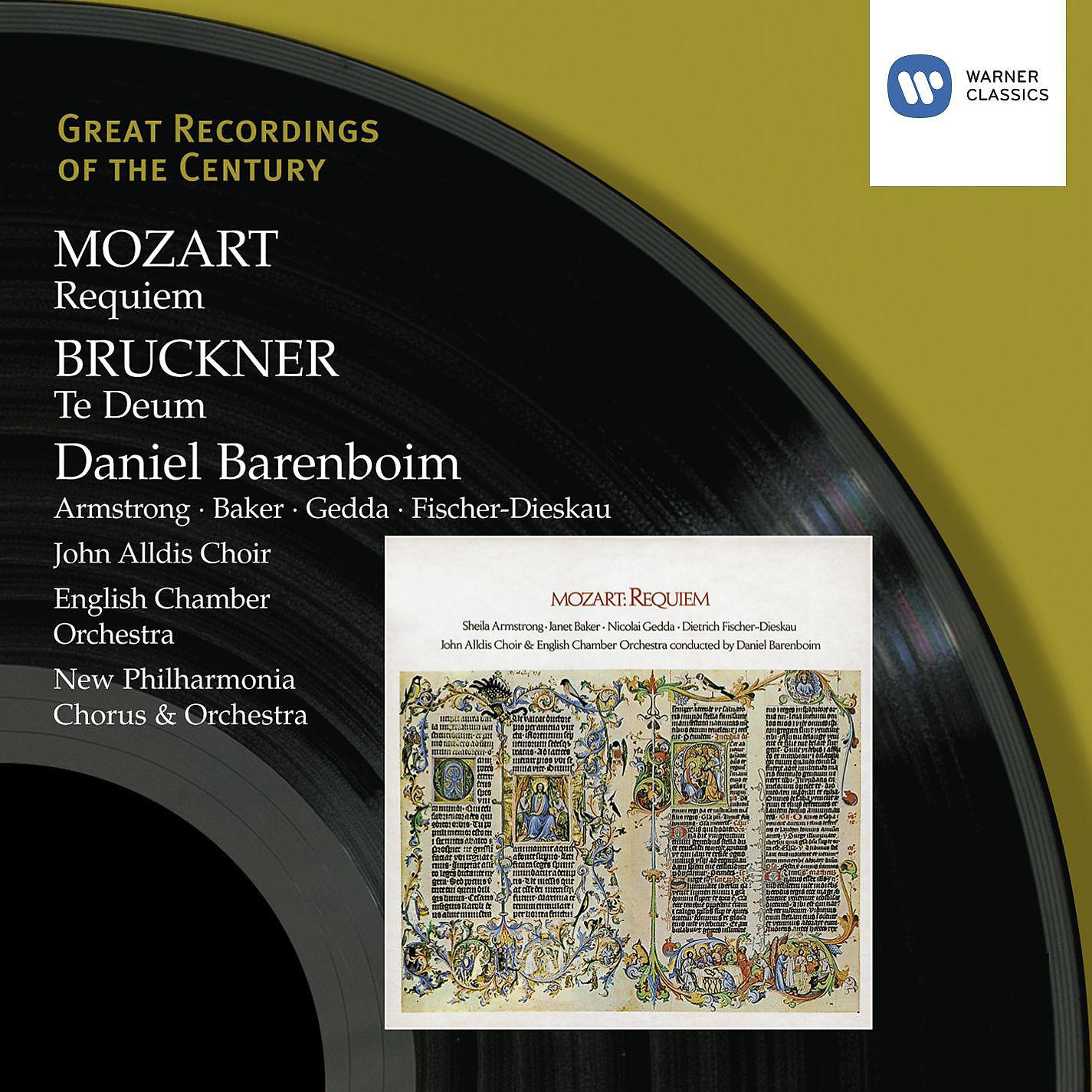 Постер альбома Mozart: Requiem - Bruckner: Te Deum