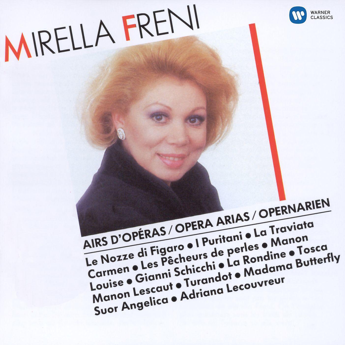 Постер альбома Mirella Freni - Opera Arias