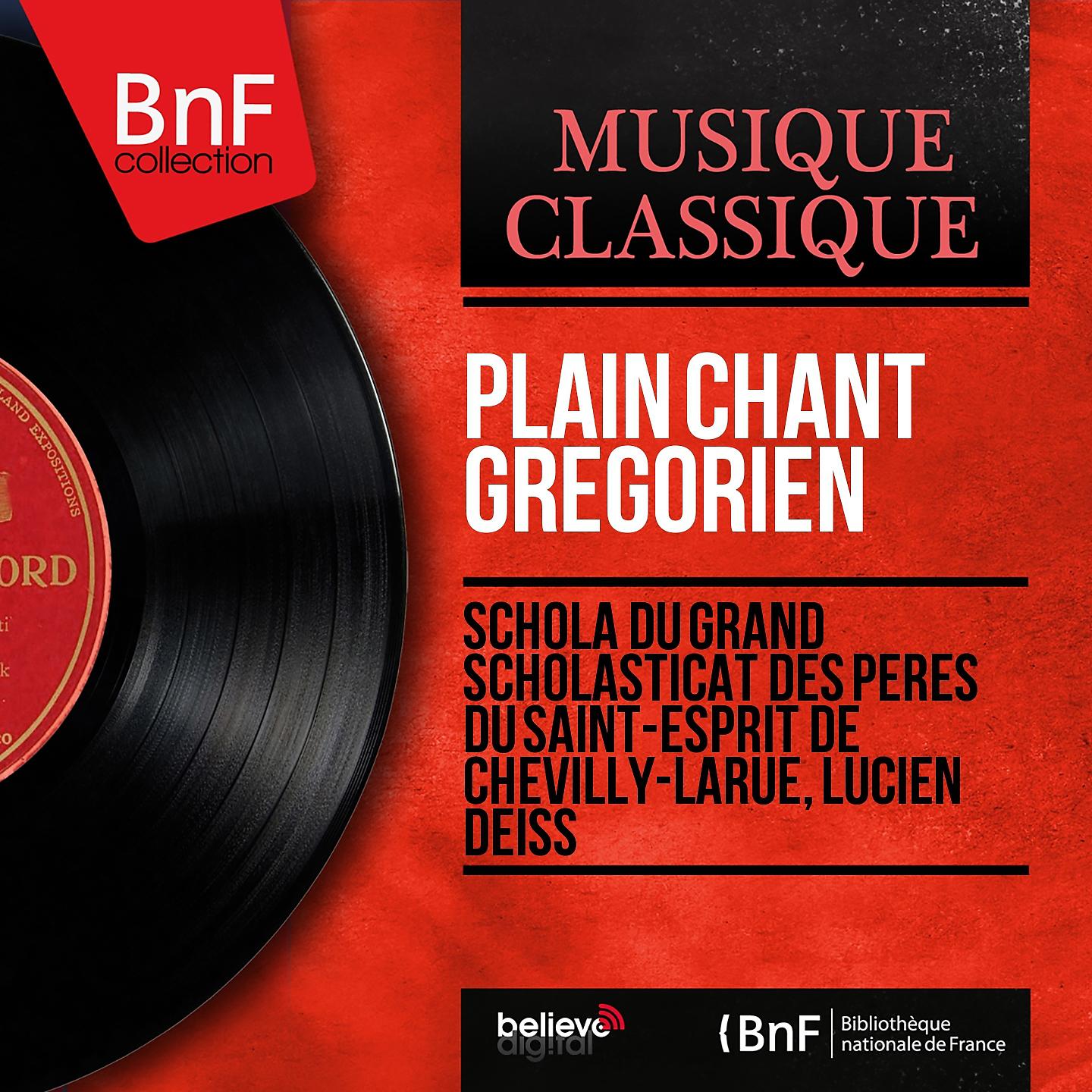Постер альбома Plain Chant Gregorien (Mono Version)