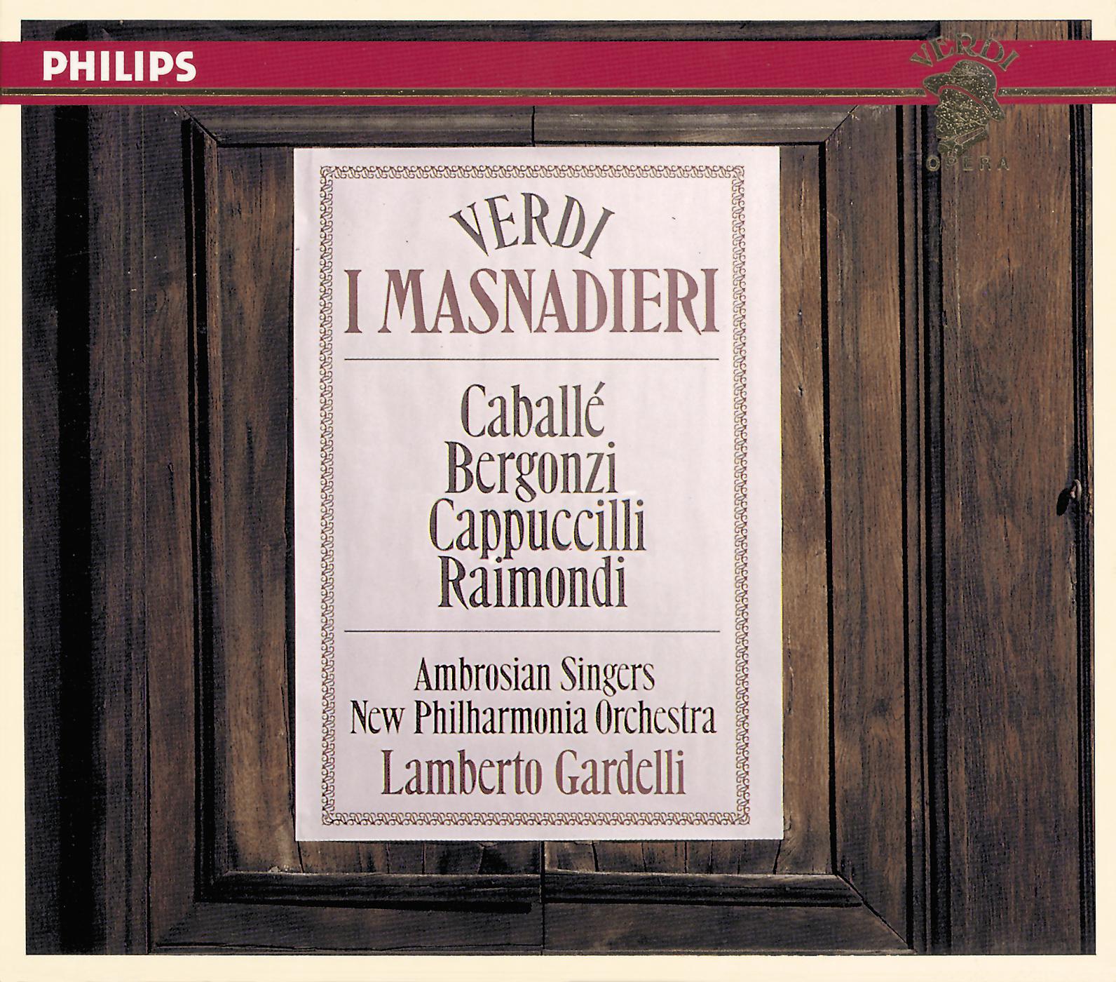 Постер альбома Verdi: I Masnadieri
