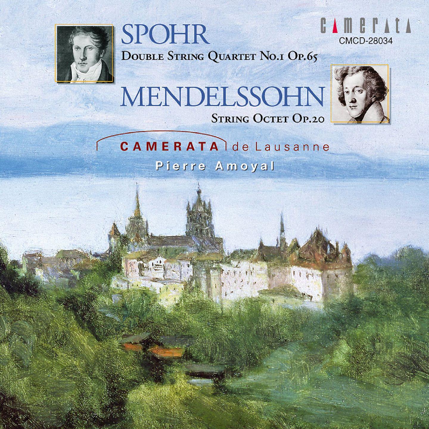 Постер альбома Spohr: Double String Quartet No. 1 & Mendelssohn: Stringt Octet