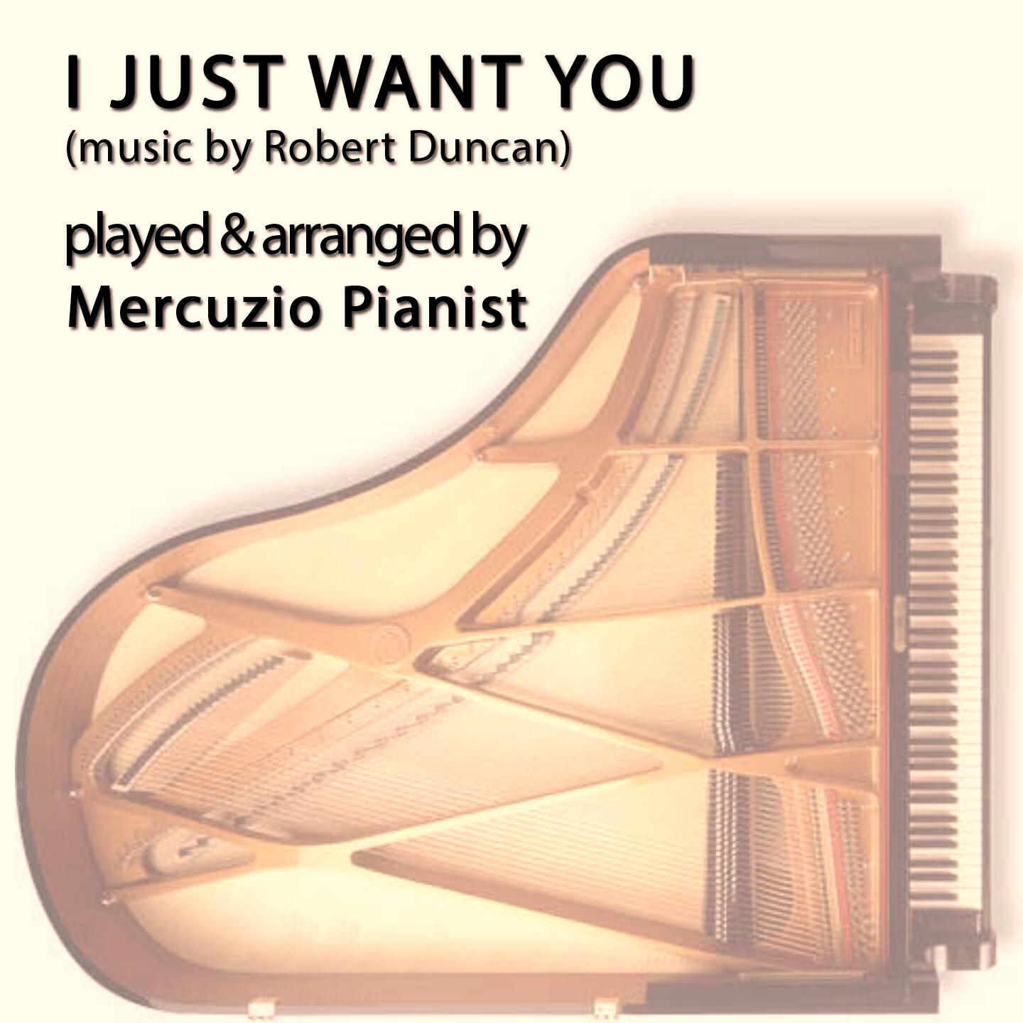 Mercuzio Pianist - I Just Want You (From 'Castle')