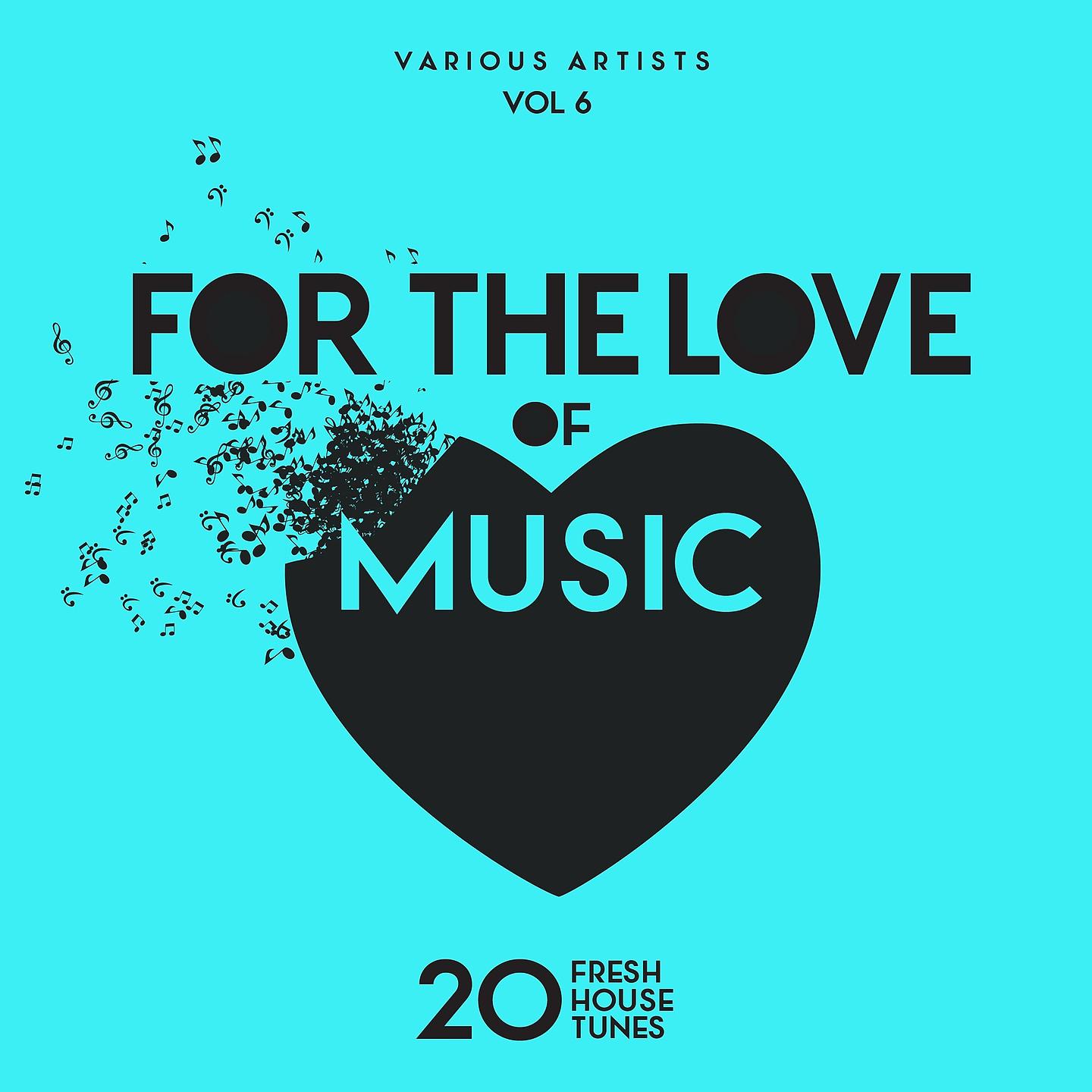Постер альбома For The Love Of Music (20 Fresh House Tunes), Vol. 6