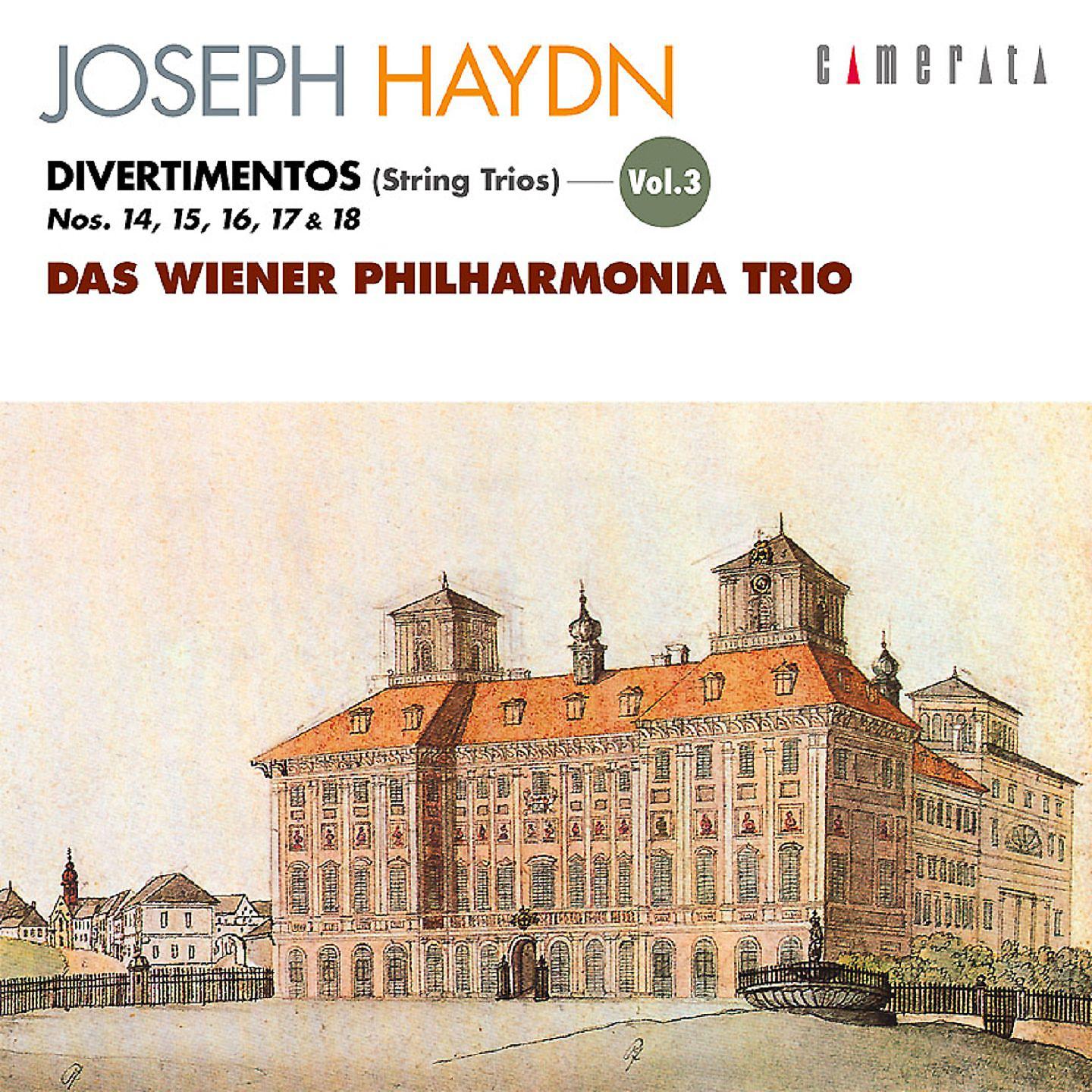 Постер альбома Haydn: Divertimentos, Vol. 3