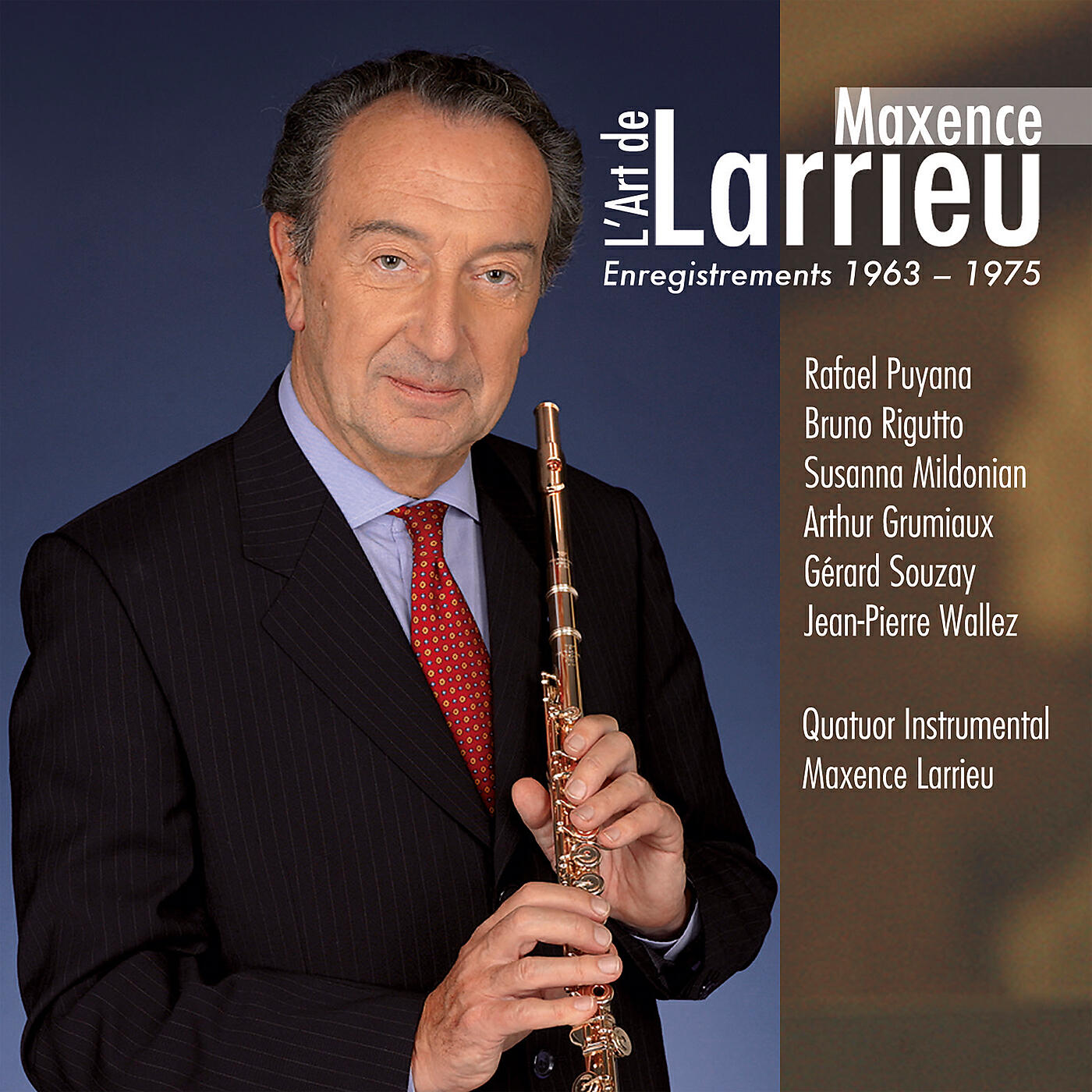 Maxence Larrieu - J.S. Bach: Sonata for Flute or Violin No.1 in B minor, BWV 1030 - 1. Andante