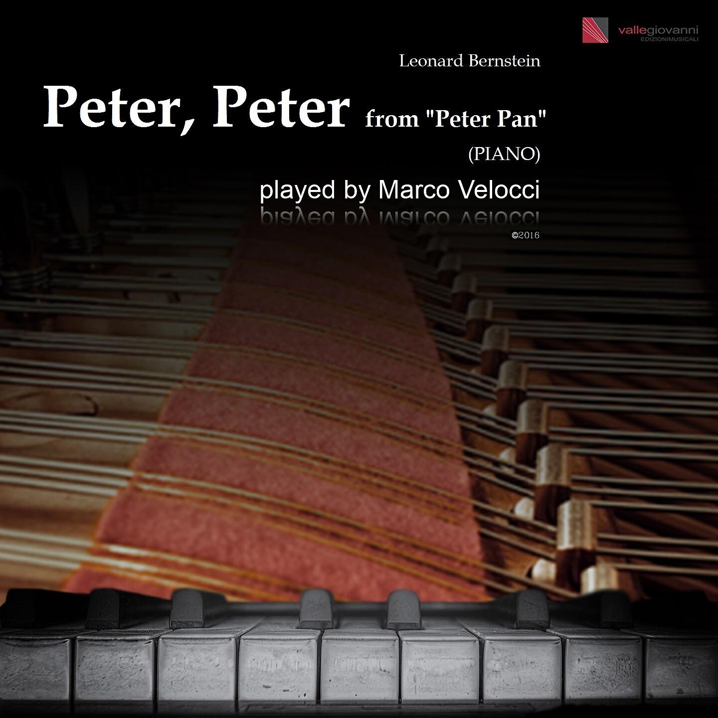 Marco Velocci - Peter Pan: Peter, Peter (Arr. for Piano Solo)