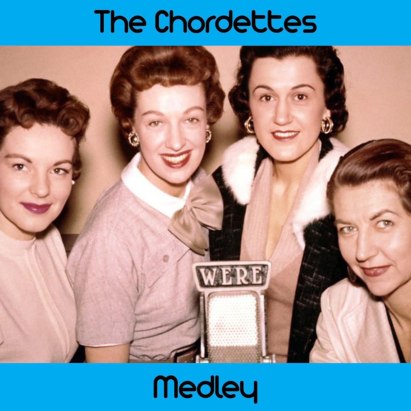 Постер альбома The Chordettes Medley: Mr. Sandman / Eddie My Love / Born to Be with You / Soft Sands / Come Home to My Arms / Echo of Love / Just Between You and Me / Teen Age Goodnight / Humming Bird / Like a Baby / Lay Down Your Arms / Love Never Changes