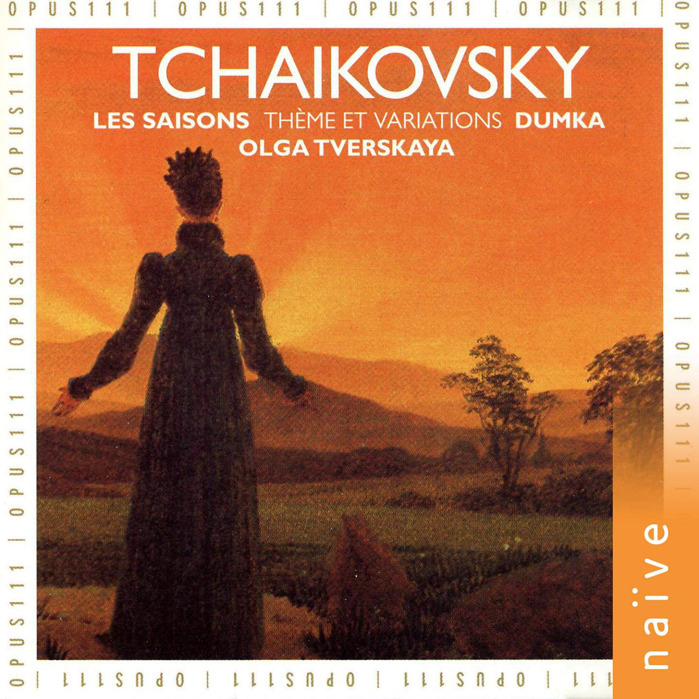 Постер альбома Tchaïkovsky: Les saisons, Dumka, Thème et variations