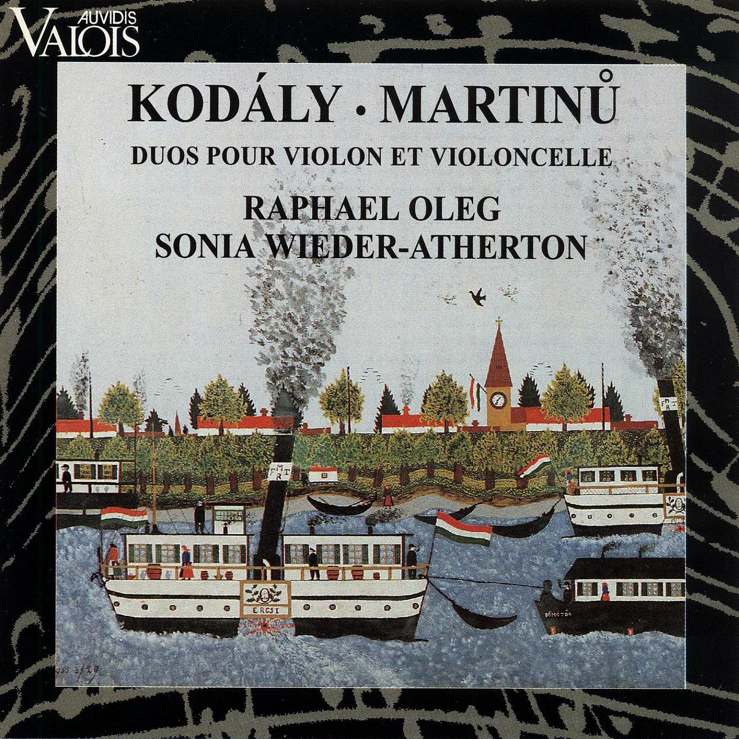Постер альбома Kodály, Martinů: Duos pour violon et violoncelle