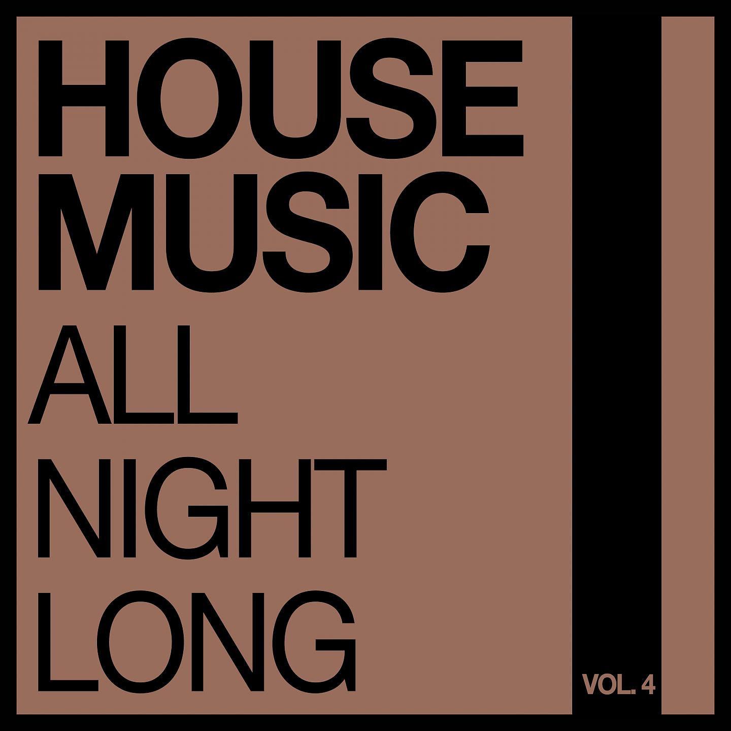 Постер альбома House Music All Night Long, Vol. 4