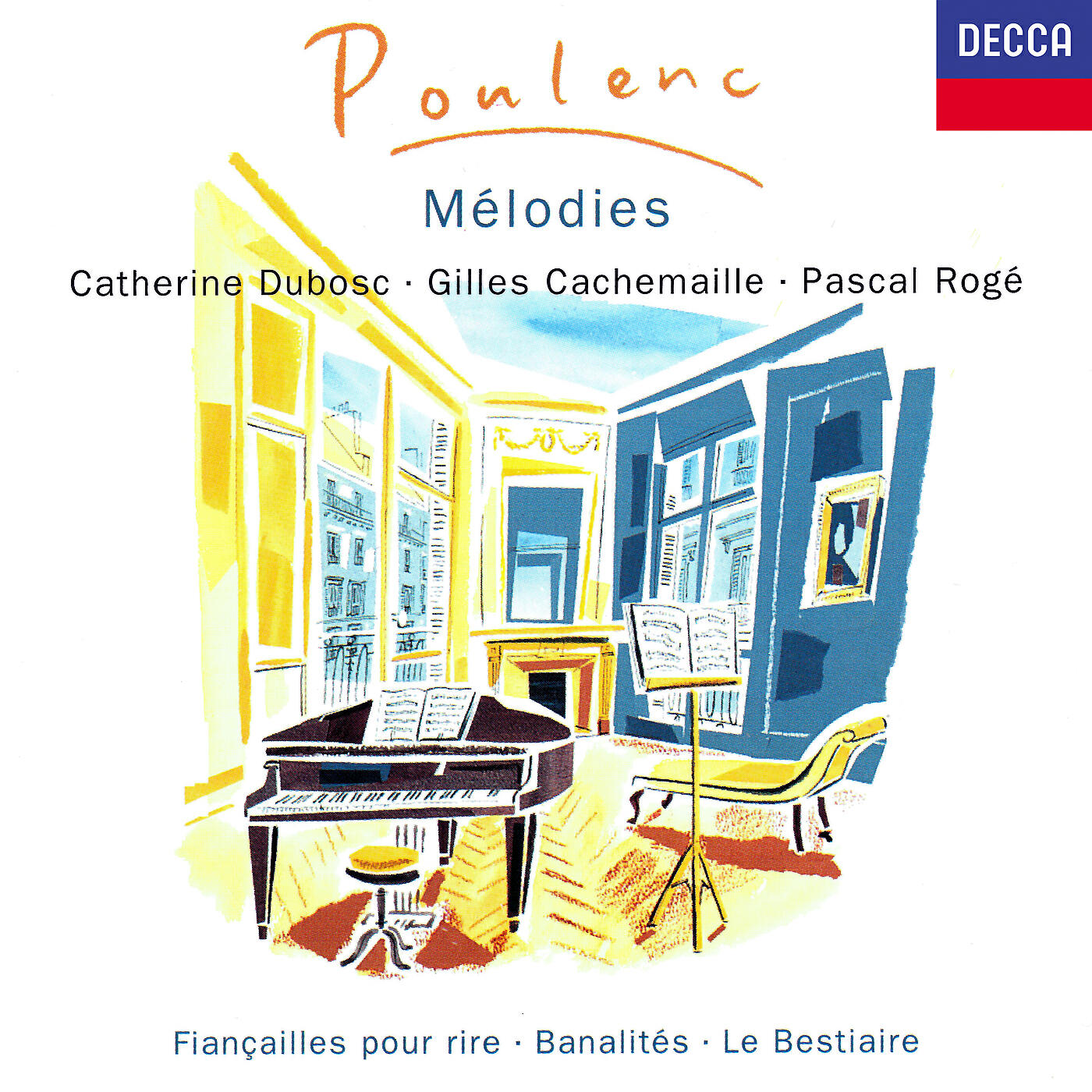 Gilles Cachemaille - Poulenc: Chansons Gaillardes, FP 42 - 6. L'offrande