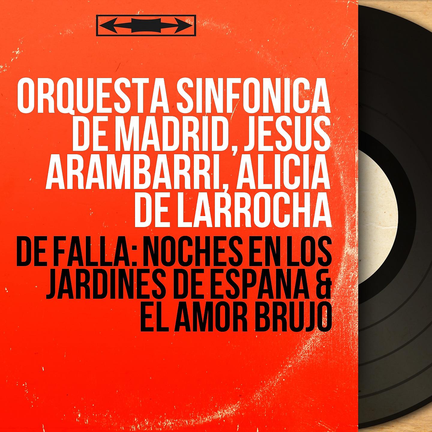 Постер альбома De Falla: Noches en los Jardines de España & El Amor Brujo