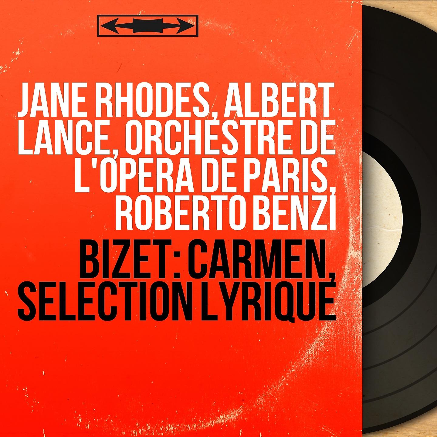 Постер альбома Bizet: Carmen, sélection lyrique