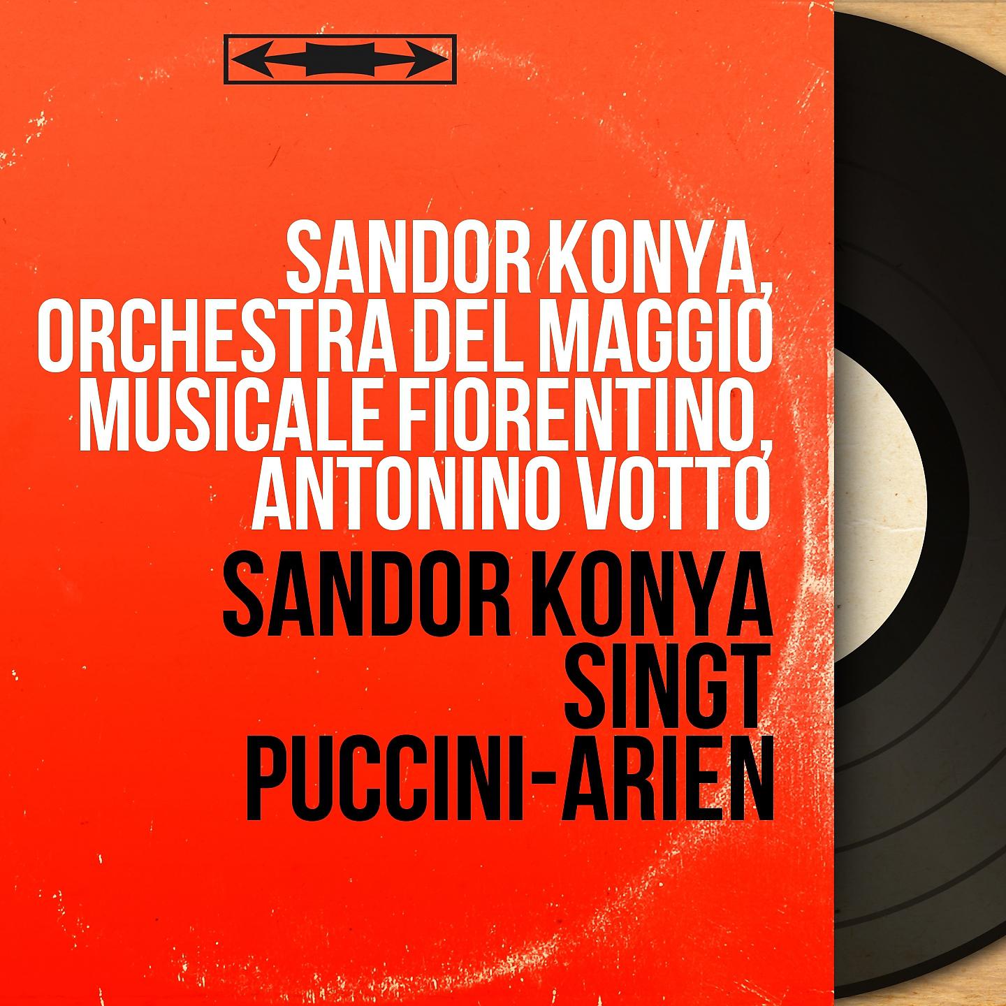 Постер альбома Sándor Kónya singt Puccini-Arien