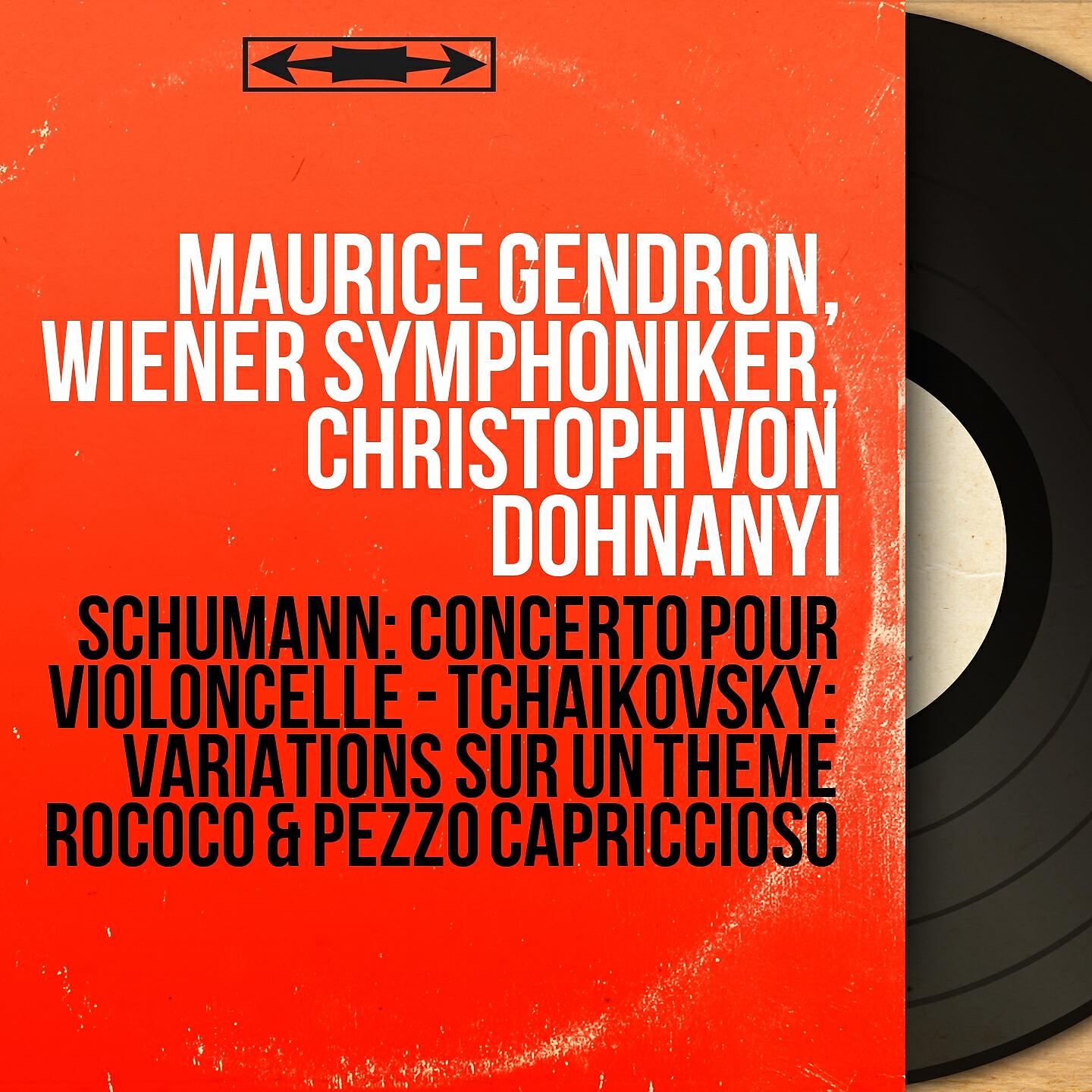 Maurice Gendron - Variations On a Rococo Theme in A Major, Op. 33: Variation IV. Andante grazioso