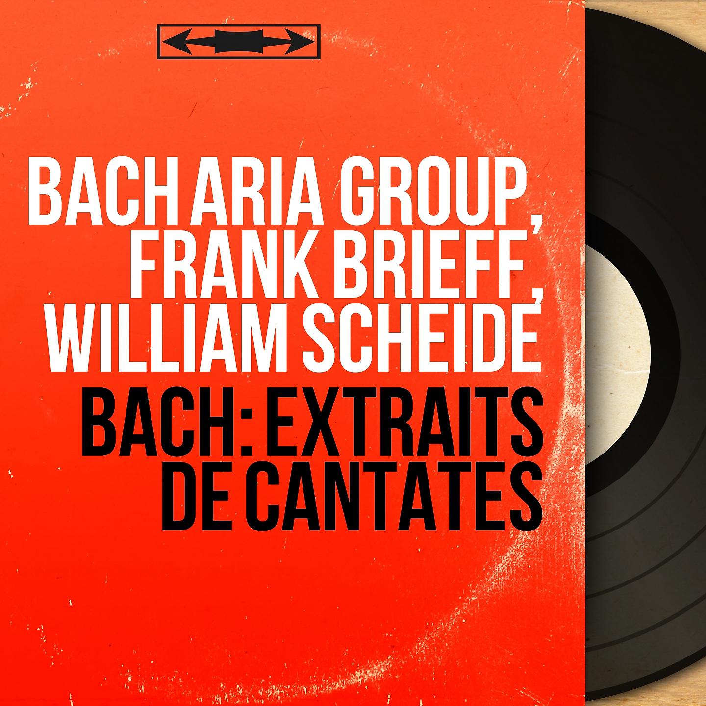 Постер альбома Bach: Extraits de cantates