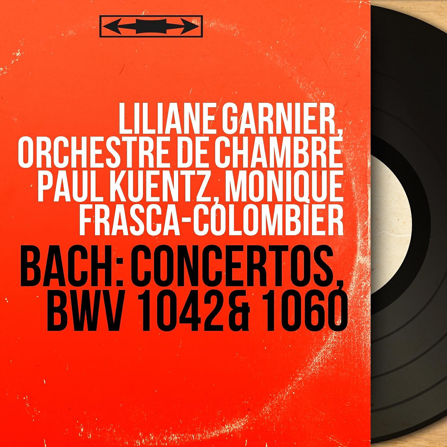 Liliane Garnier - Violin Concerto in E Major, BWV 1042: I. Allegro