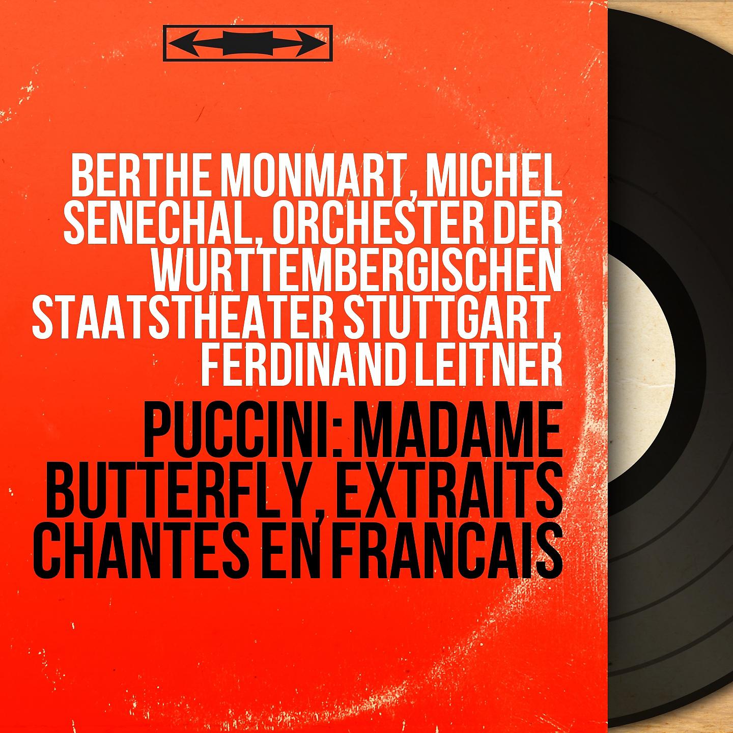 Постер альбома Puccini: Madame Butterfly, extraits chantés en français