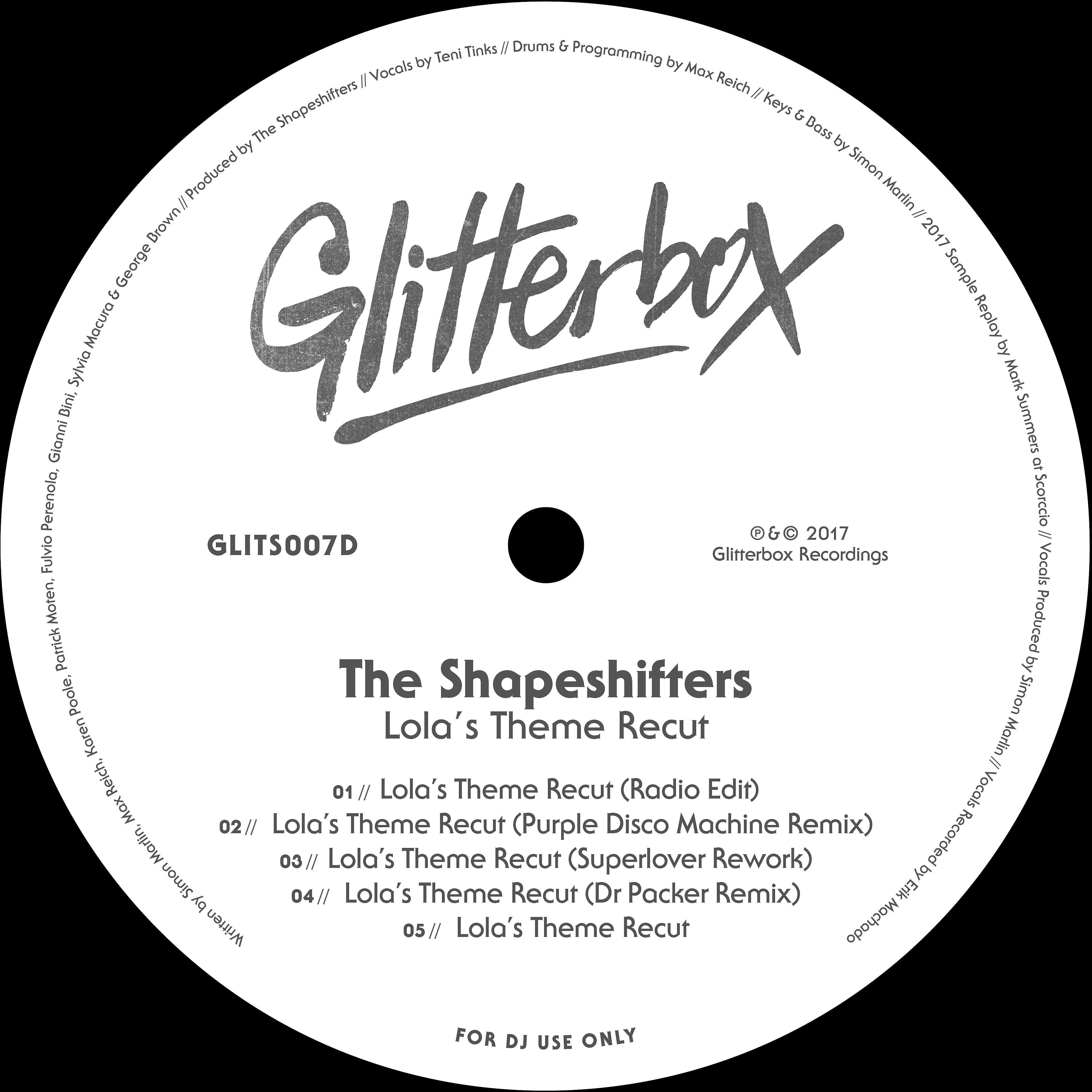 The Shapeshifters - Lola's Theme Recut (Superlover Rework)