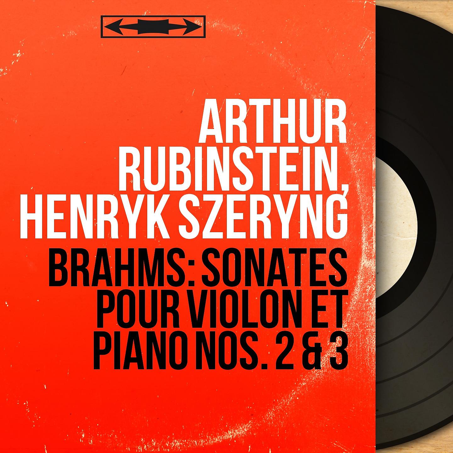 Постер альбома Brahms: Sonates pour violon et piano Nos. 2 & 3