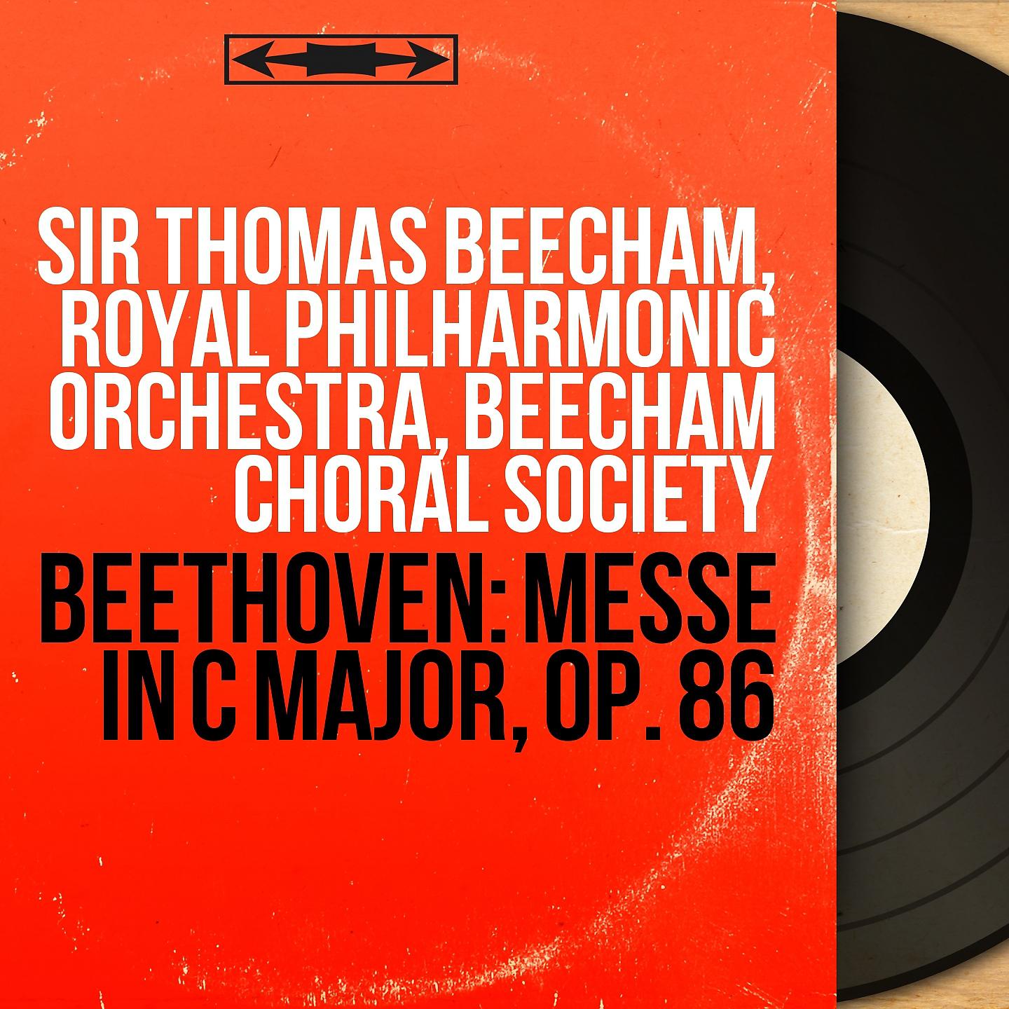 Постер альбома Beethoven: Messe in C Major, Op. 86