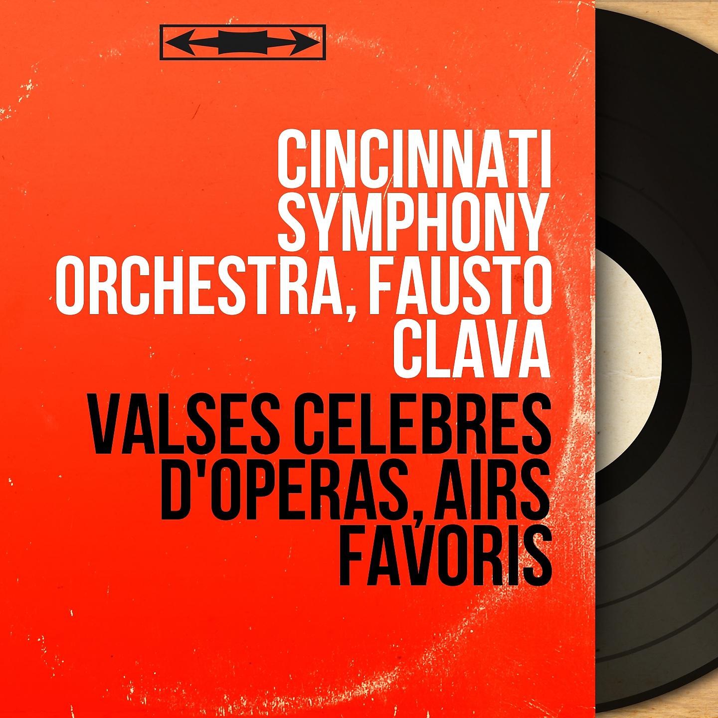 Постер альбома Valses célèbres d'opéras, airs favoris