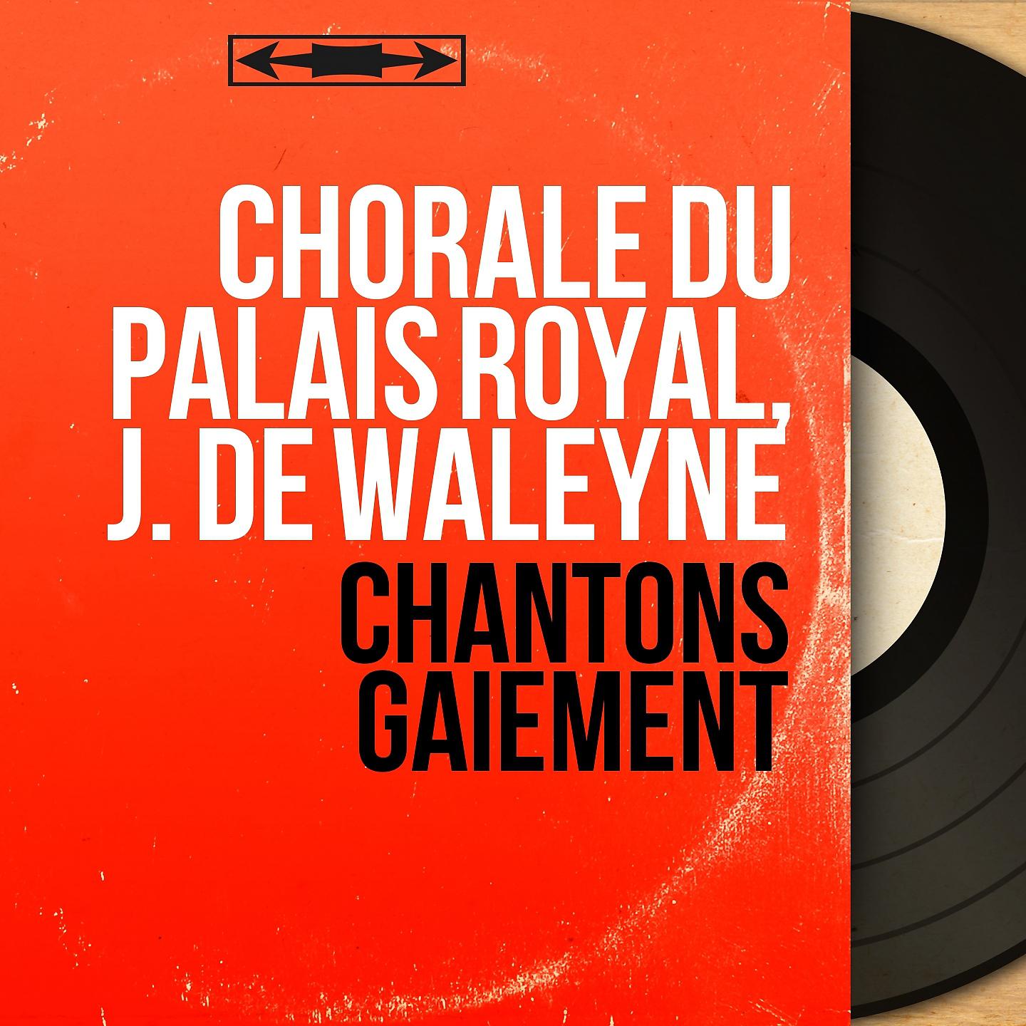Постер альбома Chantons gaiement