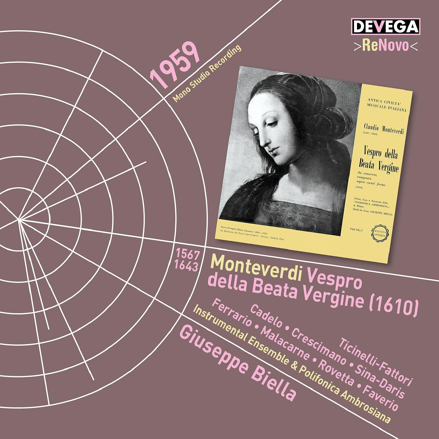 Постер альбома Monteverdi: Vespro della Beata Vergine