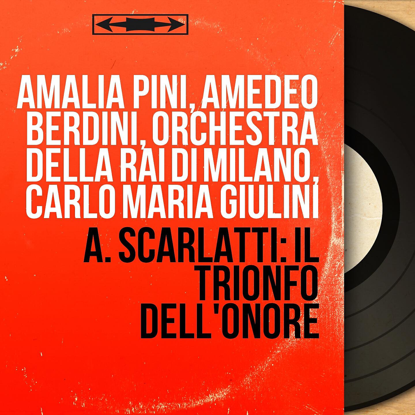 Orchestra della RAI di Milano - Il trionfo dell'onore: Sinfonia