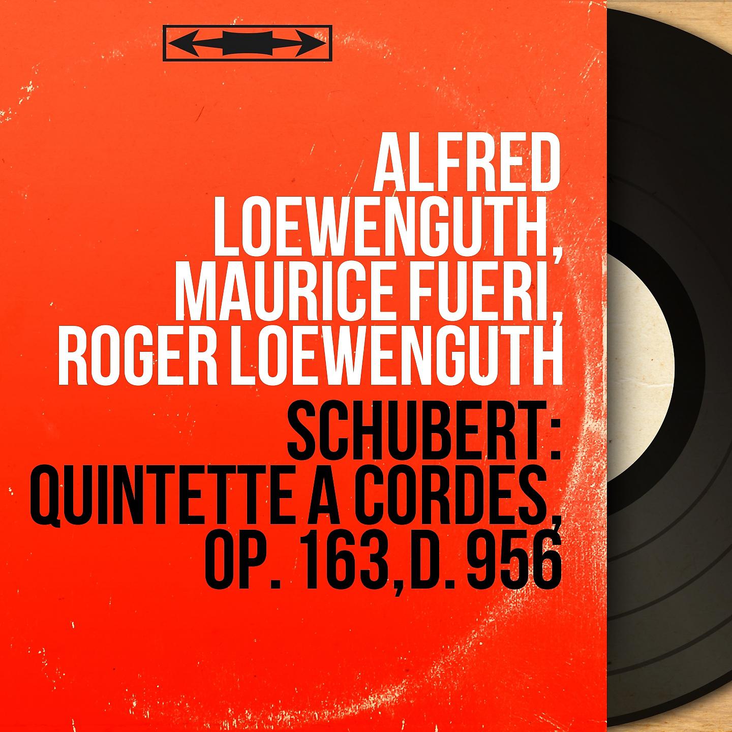 Постер альбома Schubert: Quintette à cordes, Op. 163, D. 956