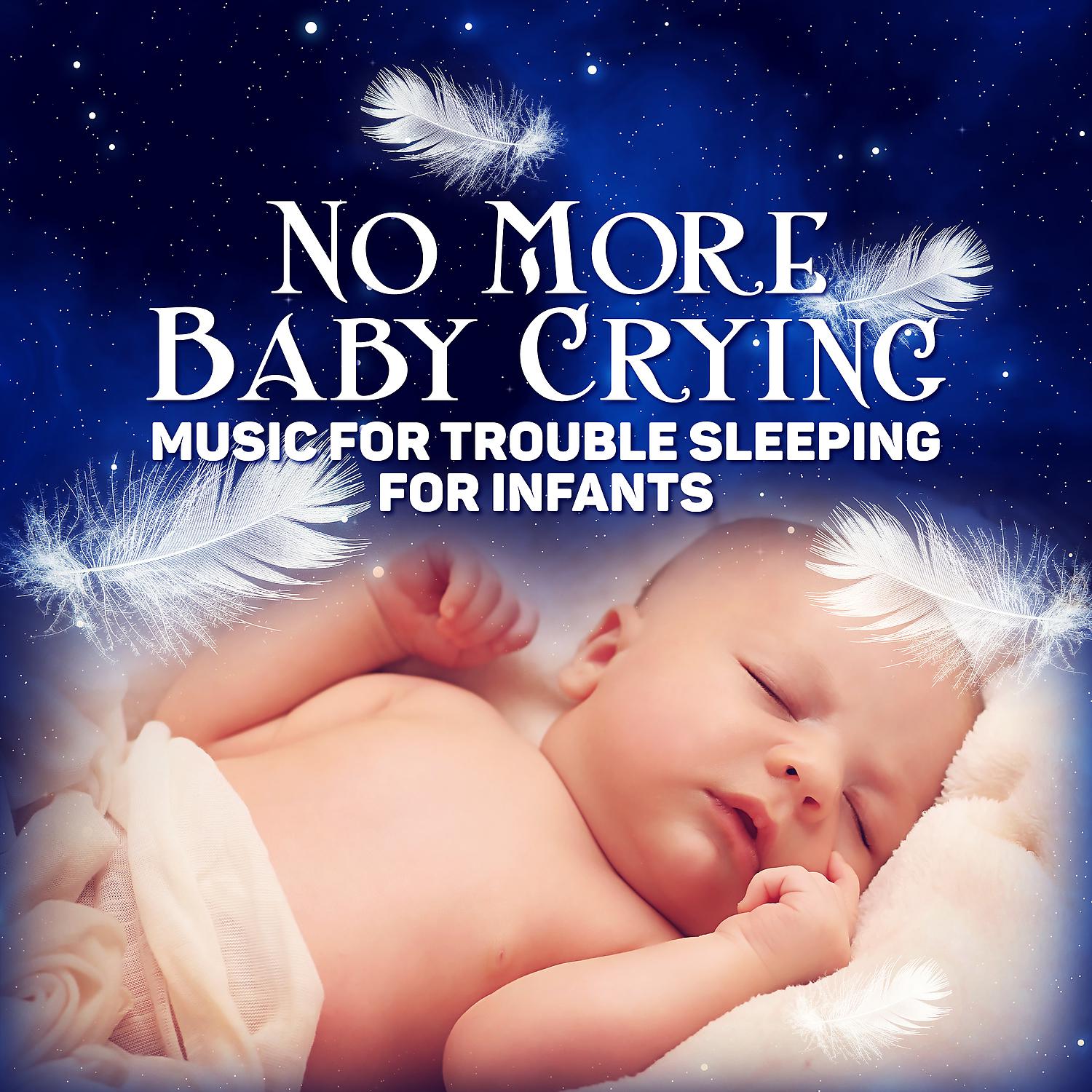 Постер альбома No More Baby Crying: Music for Trouble Sleeping for Infants and Adults, Calm Nature Sounds, Delta Waves, Relaxation Music, Dreaming & Sleep Deeply