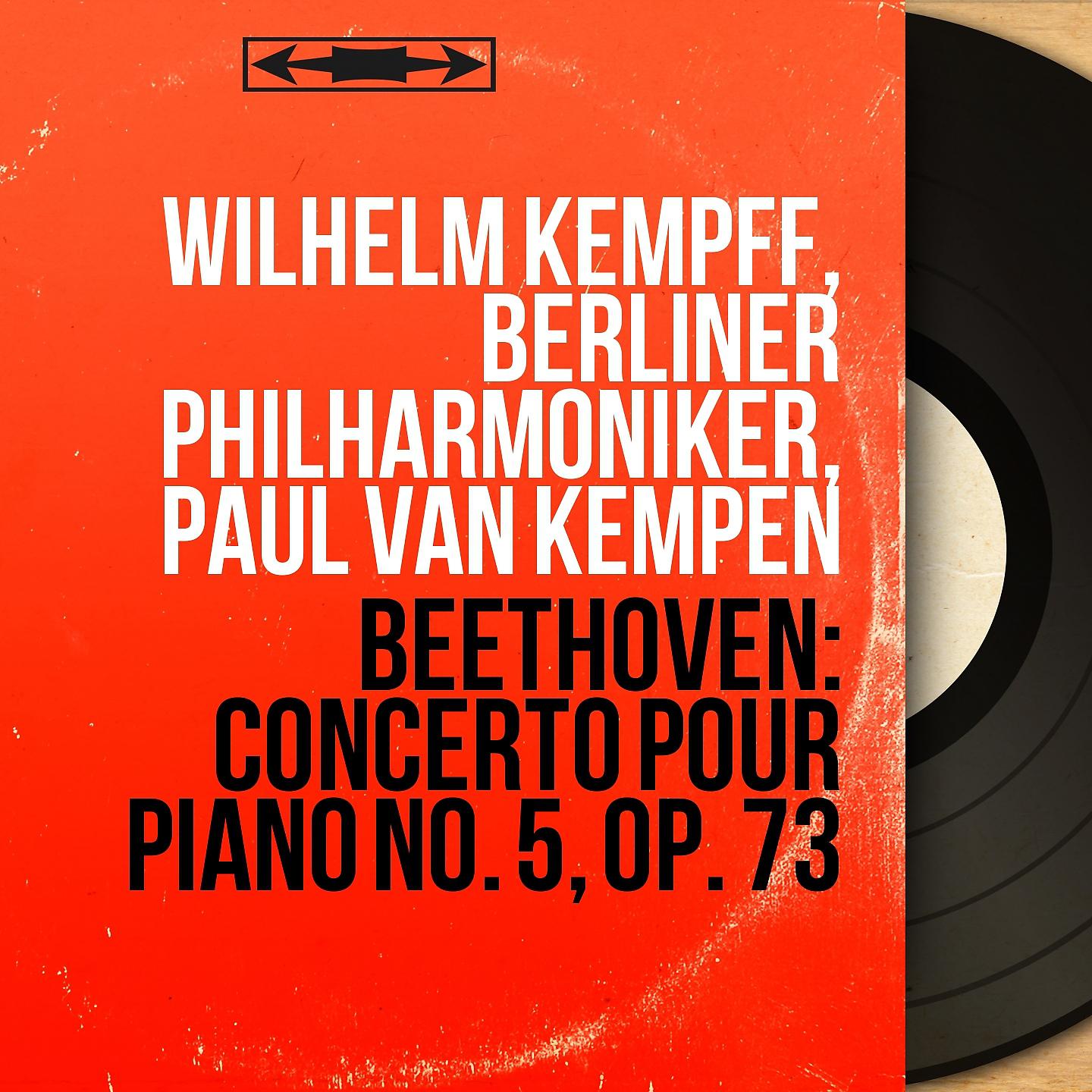 Постер альбома Beethoven: Concerto pour piano No. 5, Op. 73